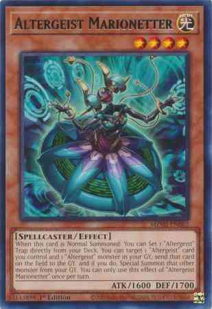 Yu-Gi-Oh! Altergeist Marionetter - MZMI-EN062 - Rare - 1st Edition