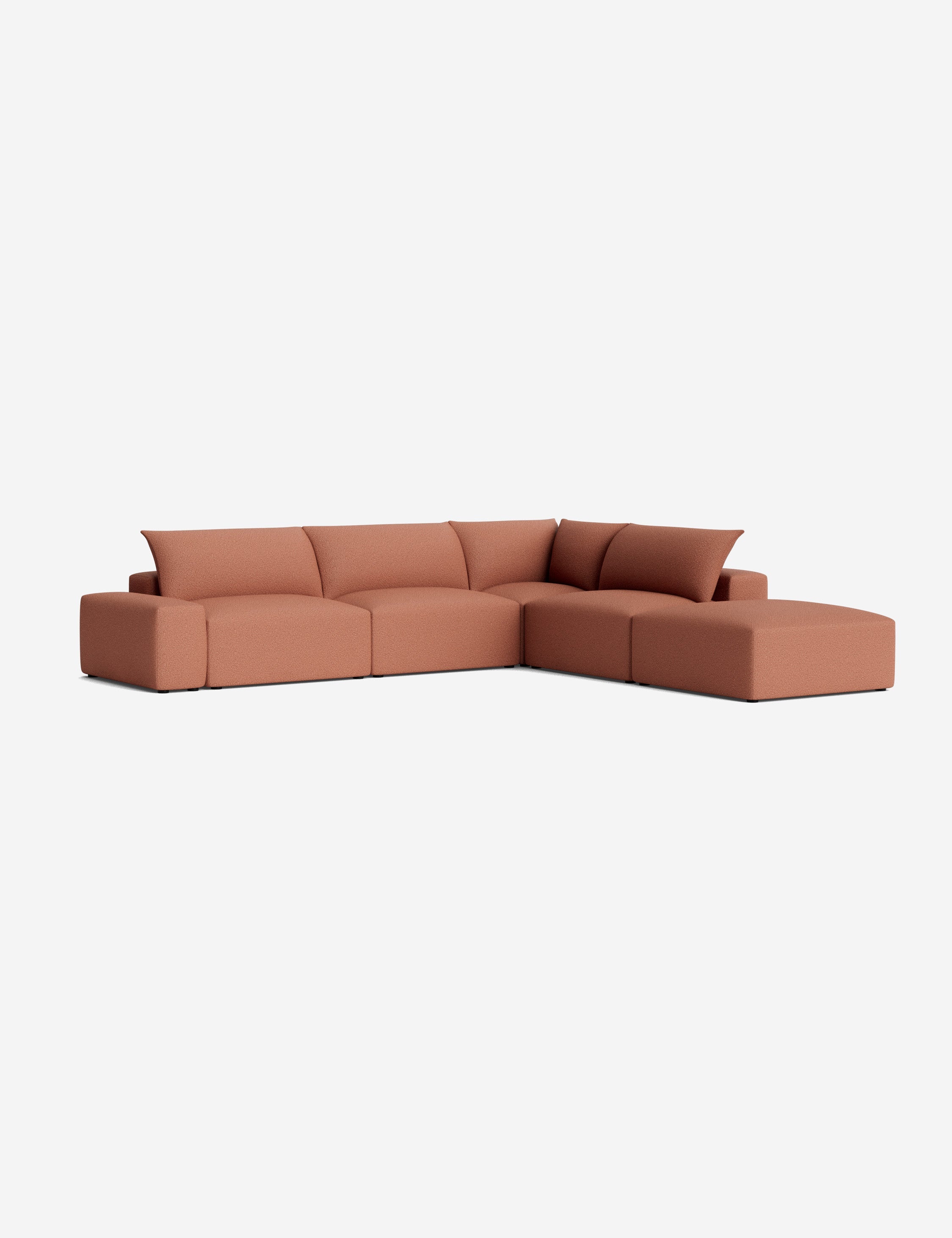 Lulu and Georgia Brinley Modular Chaise Sectional Sofa - view 2