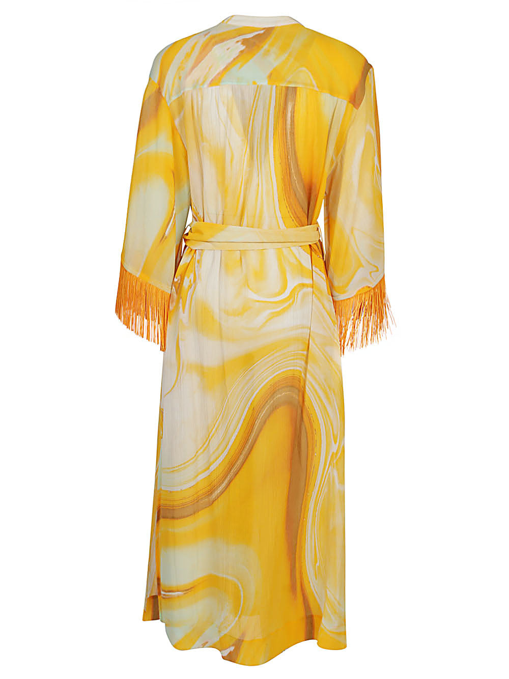 Jonathan Simkhai Odelia cotton blend silk printed cover up - view 2