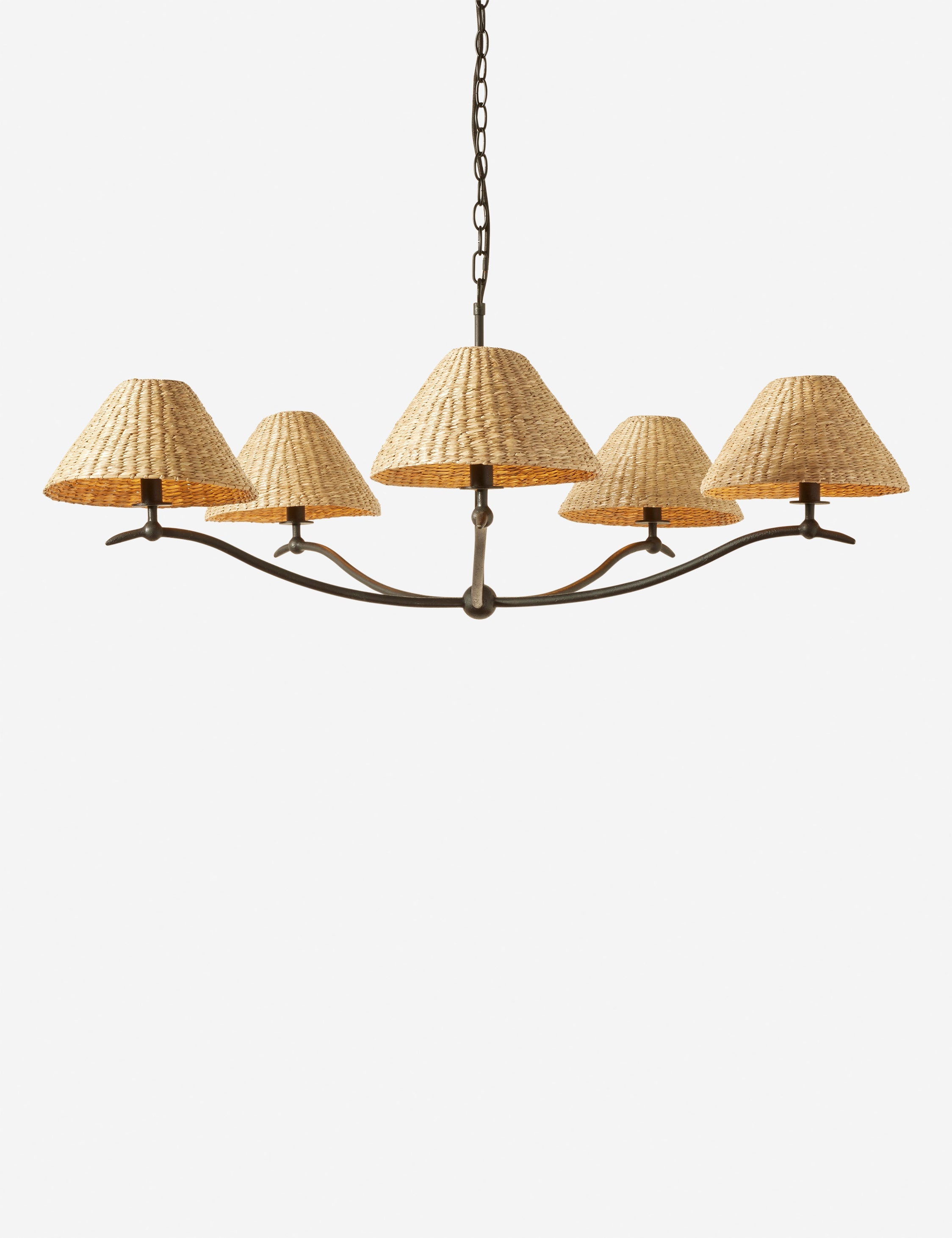 Lulu and Georgia Mansel Chandelier – Natural - view 2