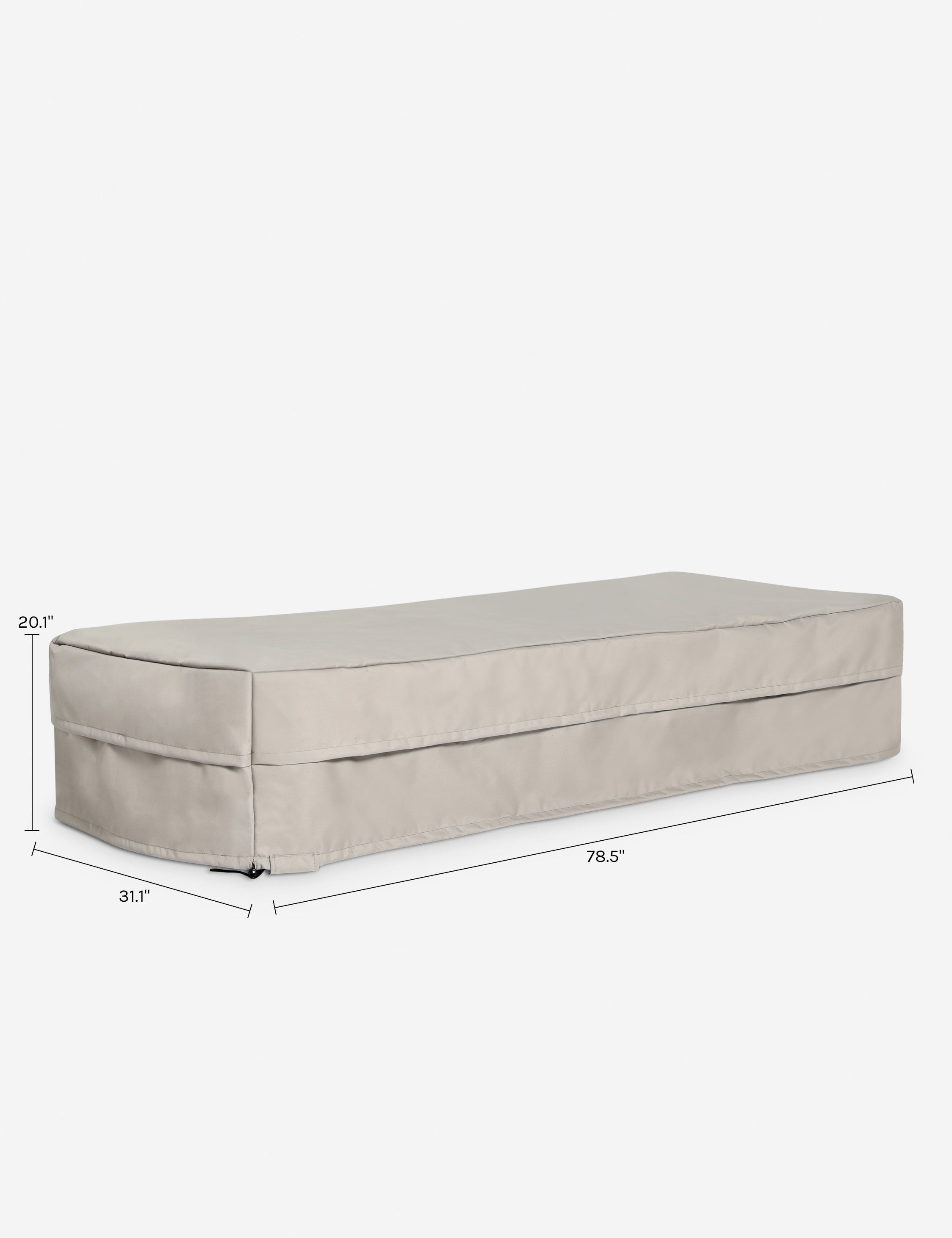 Lulu and Georgia Bassano Chaise Outdoor Furniture Cover - view 2