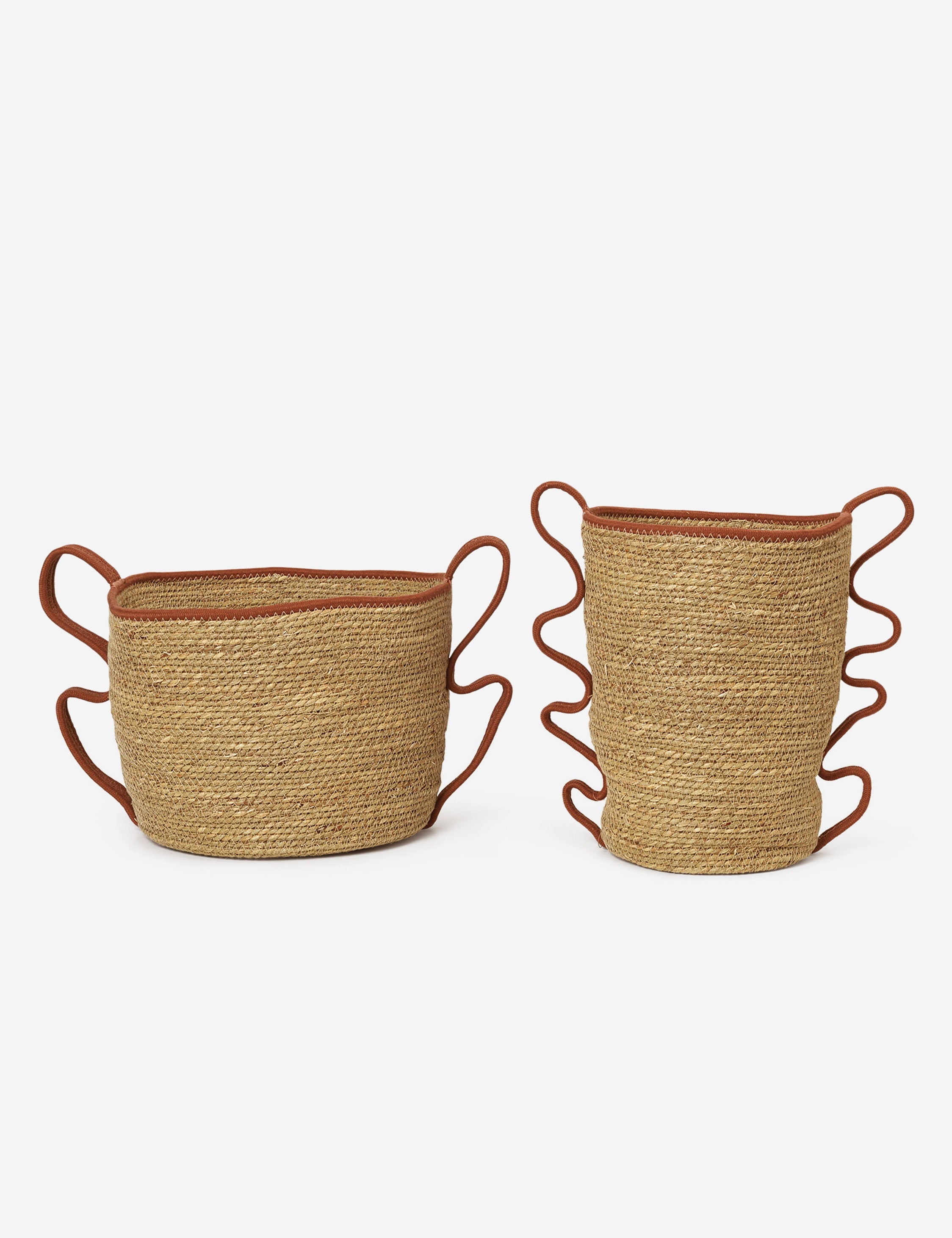 Lulu and Georgia Verso Baskets (Set of 2) by Ferm Living - view 2