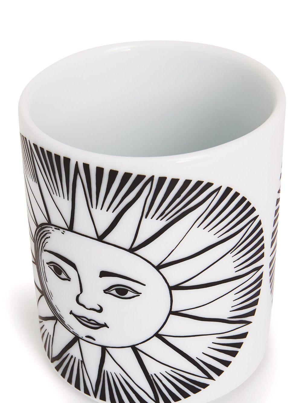 Fornasetti Pencil holder Sole – Porcelain 100% - view 2