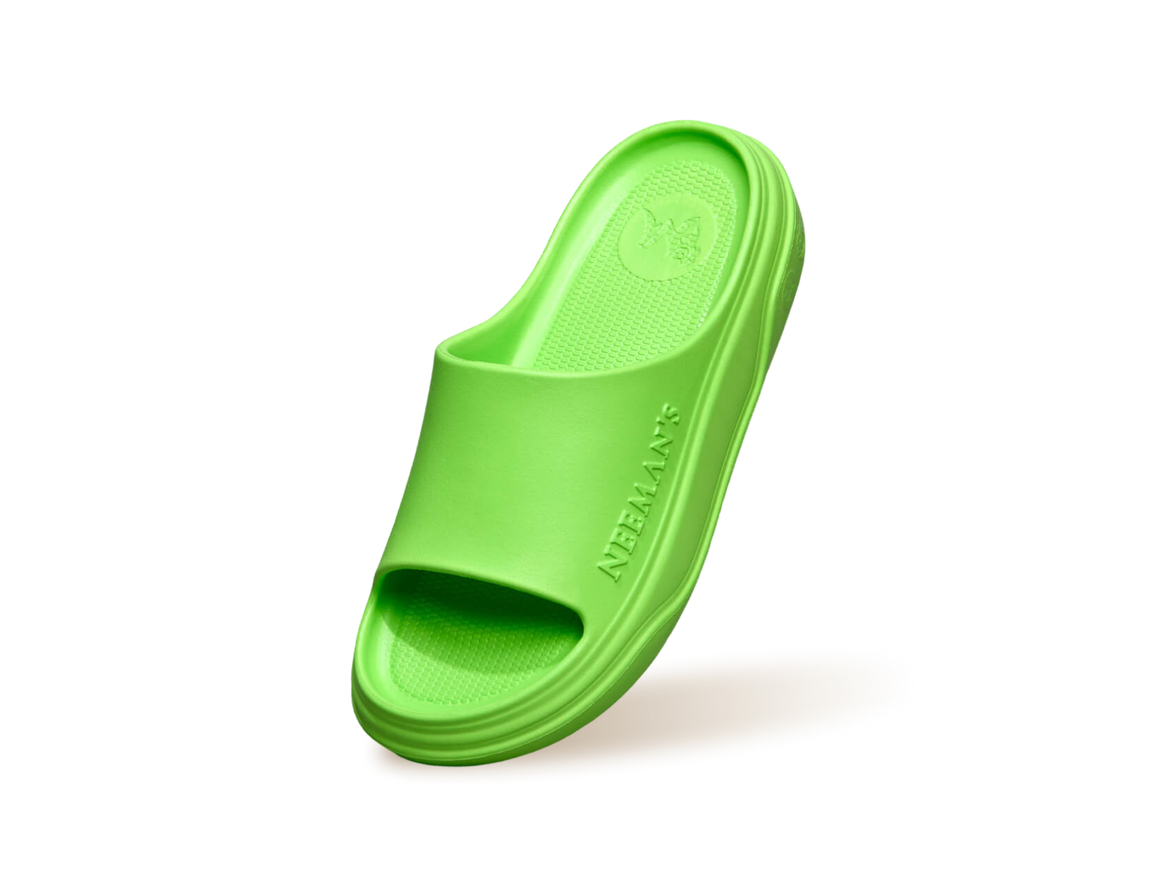 Neeman's Cushers Slides For Women : Neon Green - view 10