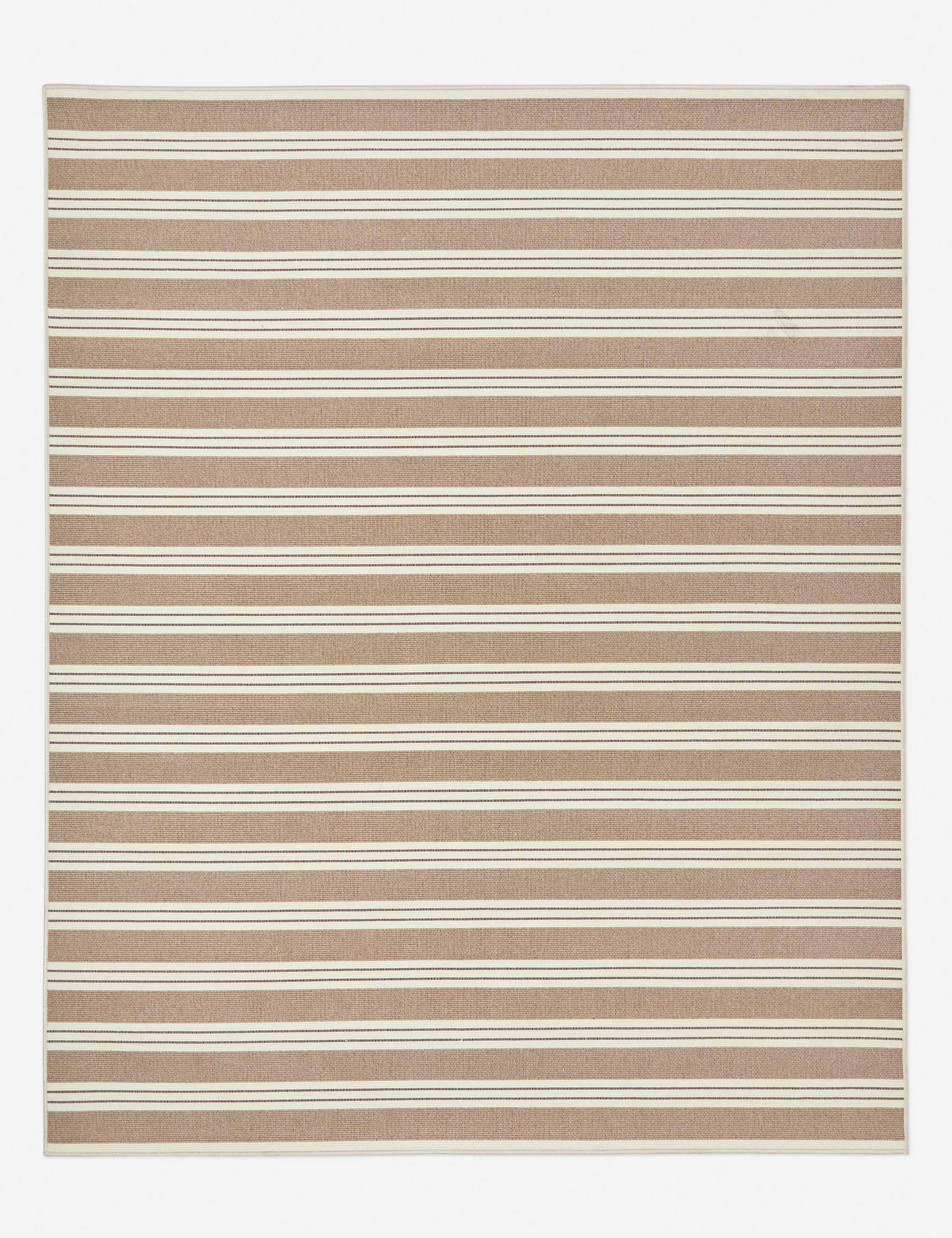 Lulu and Georgia Custom Minetta Hand-Loomed Indoor / Outdoor Rug, Pomegranate - view 2