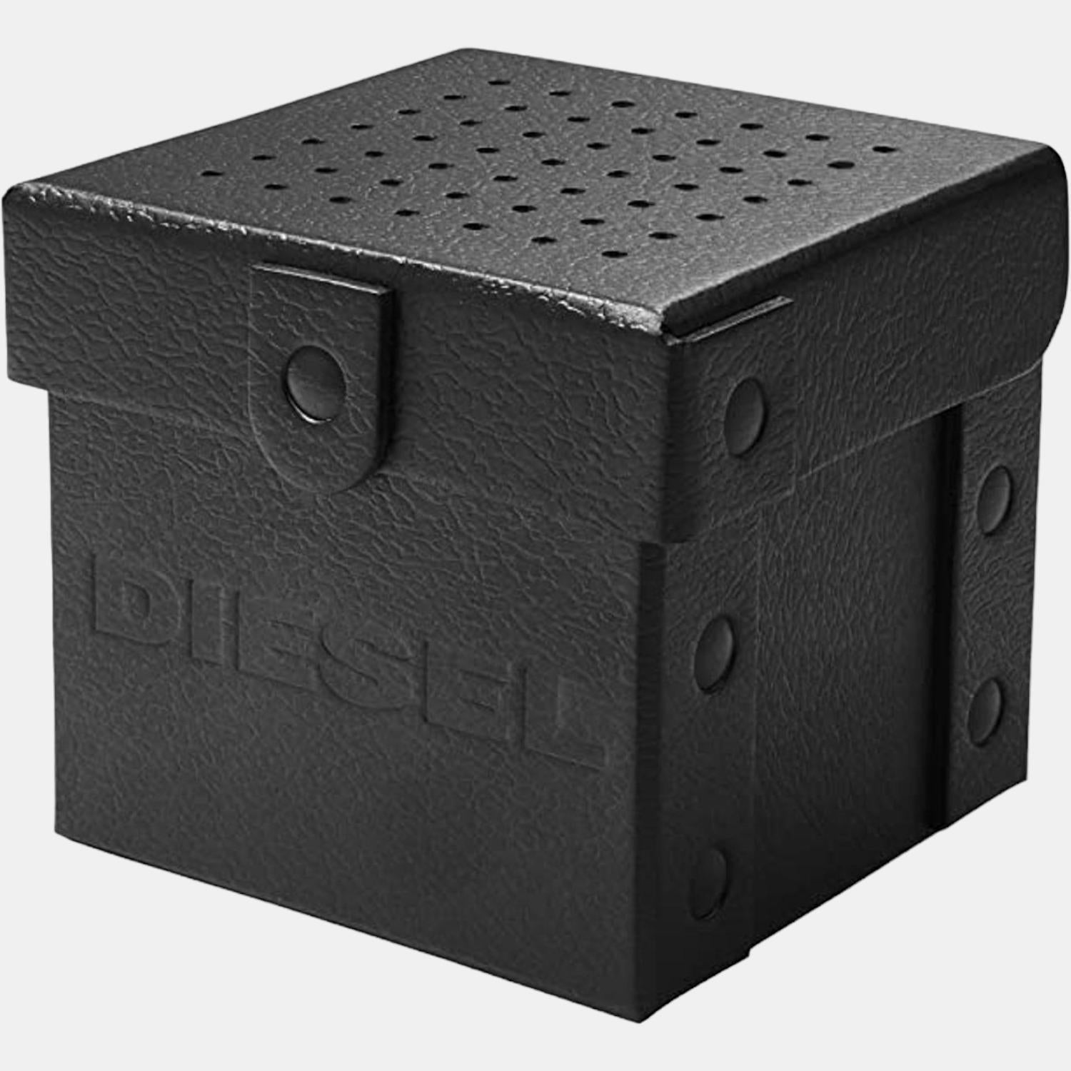Diesel Double Down Men Quartz Black Dial Analog Silicone Watch DZ1972 - view 5