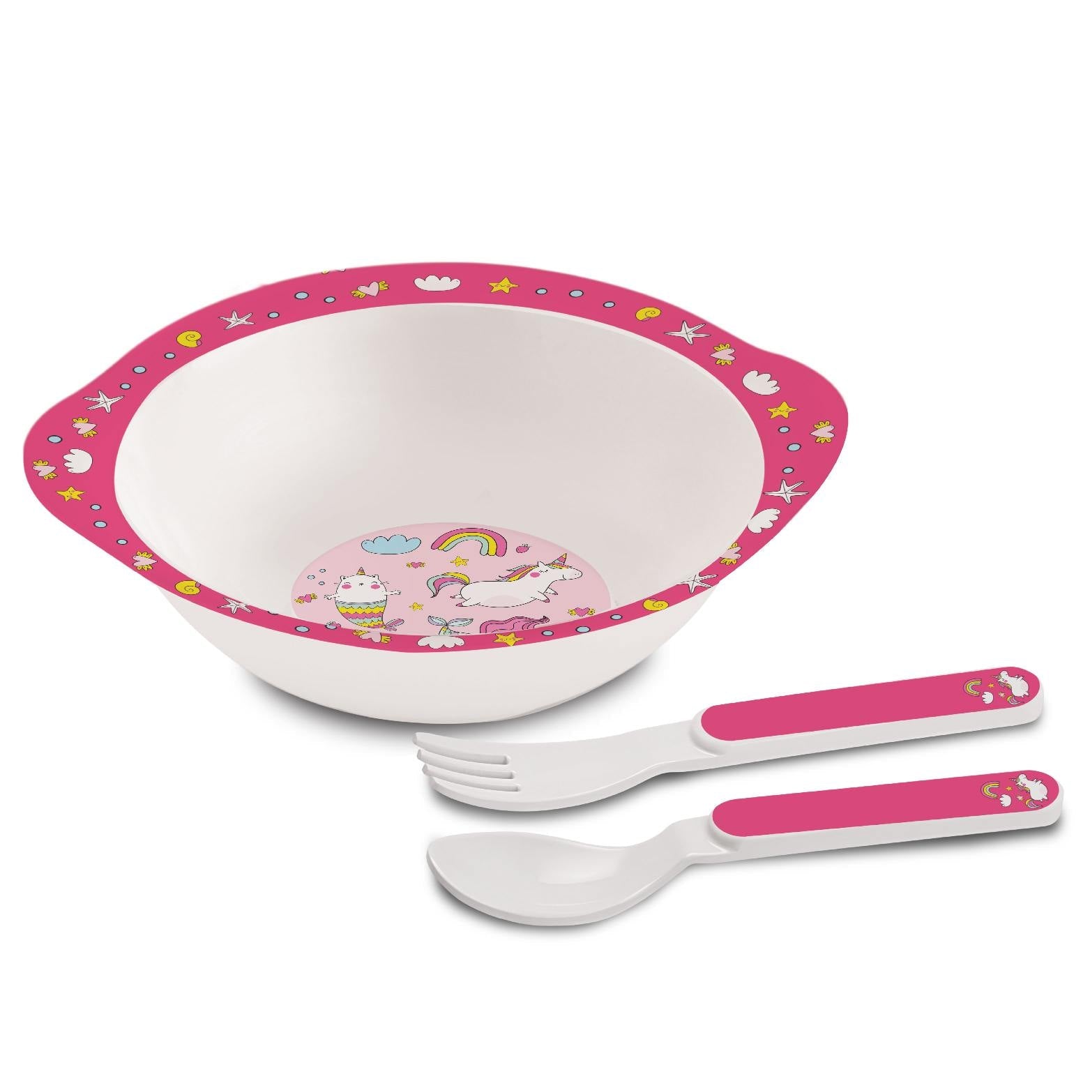Cello Cereal Kids Melamine Bowl, Set of 3