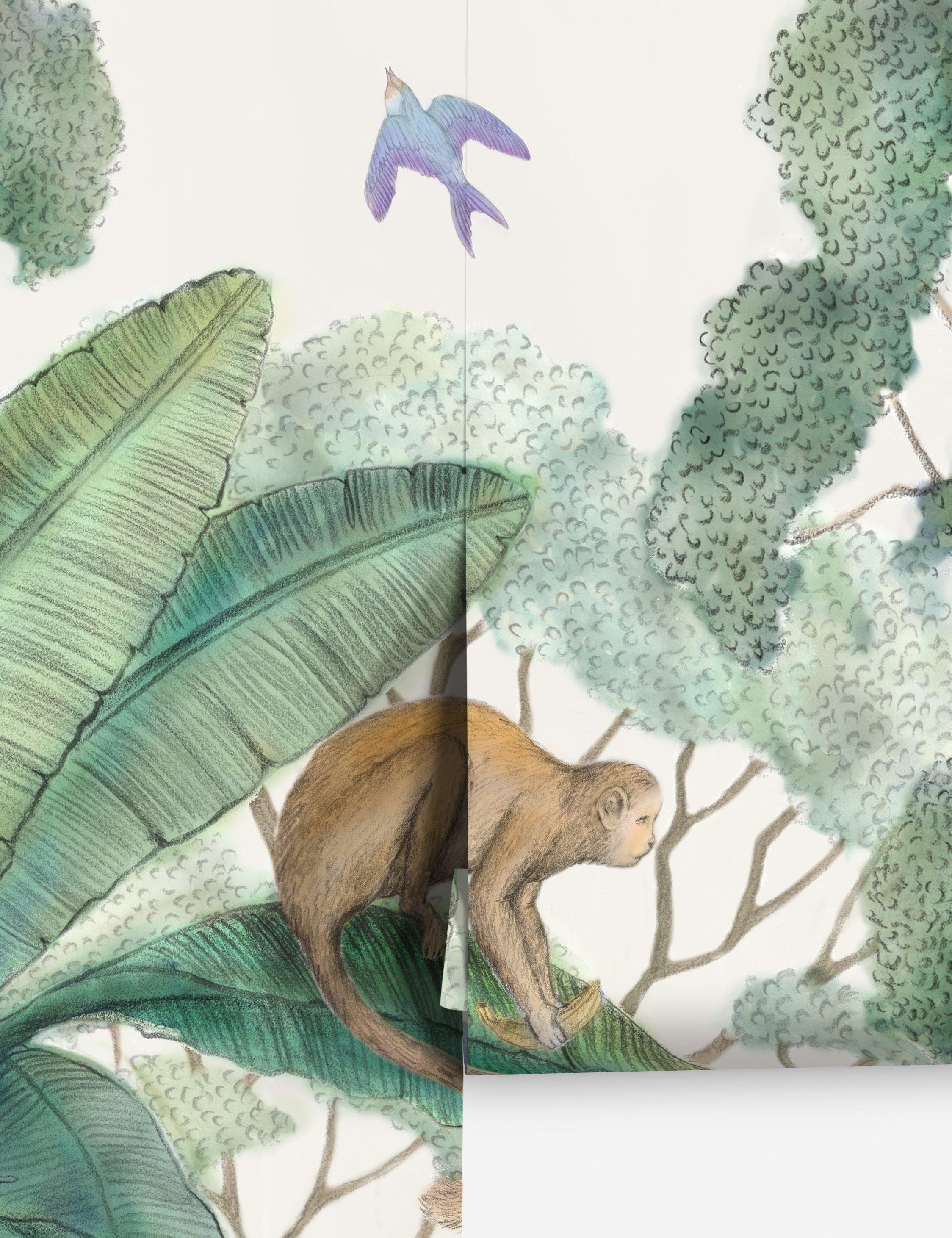 Lulu and Georgia Jungle Wallpaper Mural