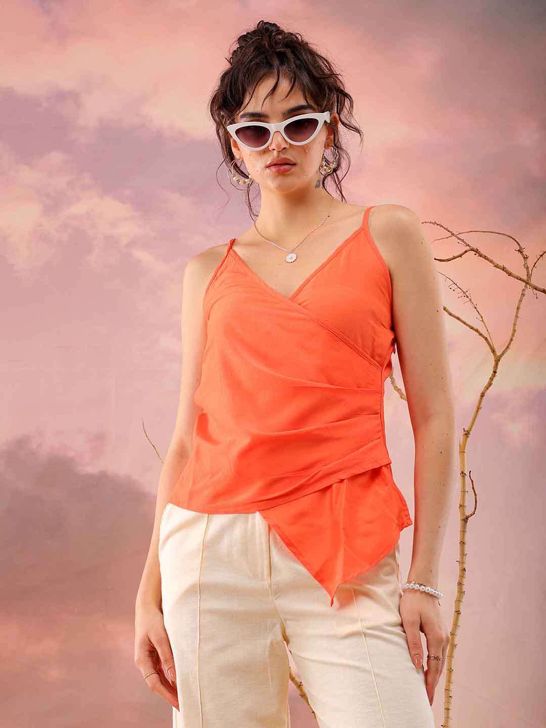 Freehand by The Indian Garage Co Women Solid Top