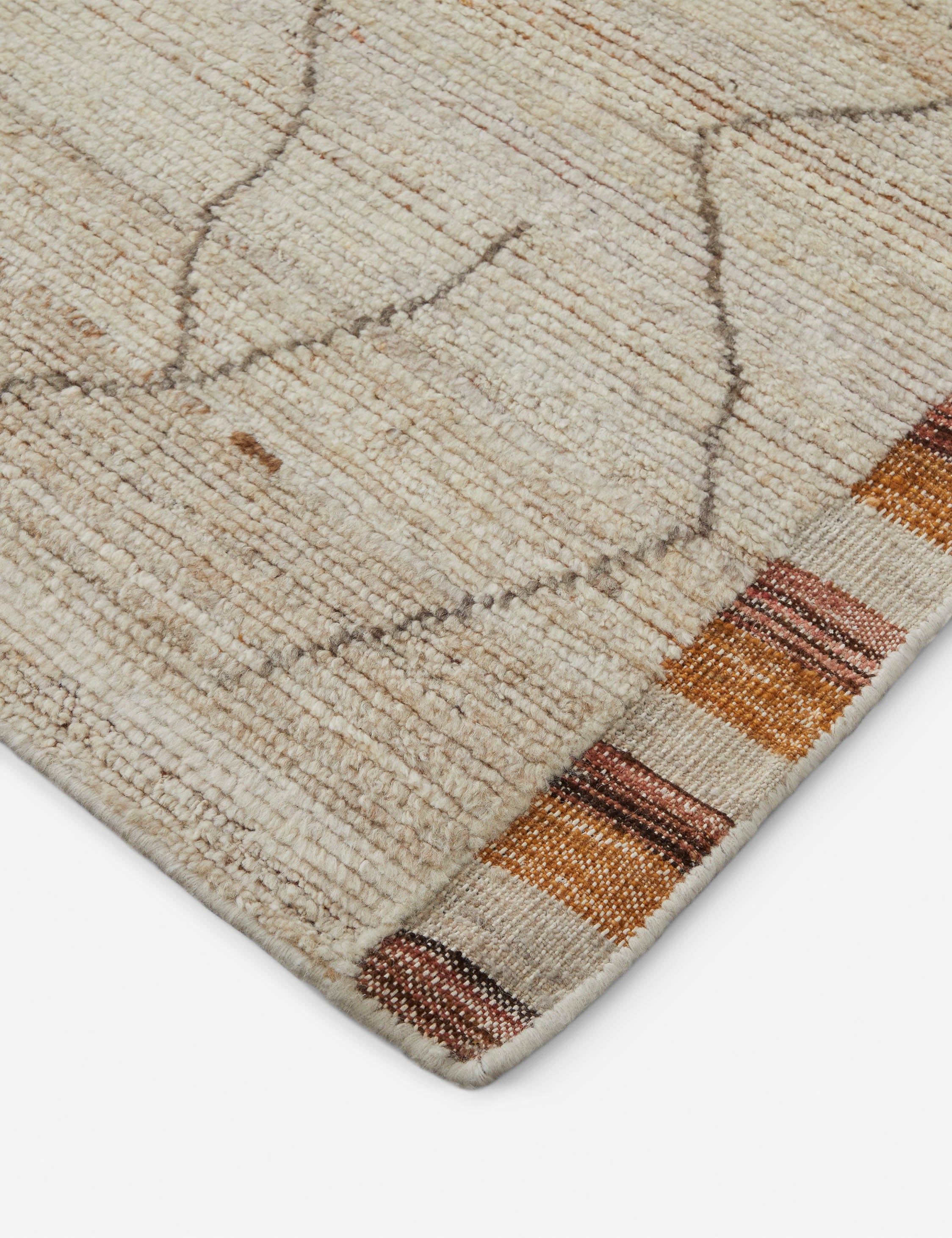 Lulu and Georgia Anina Moroccan-Style Hand-Knotted Wool Rug - view 2