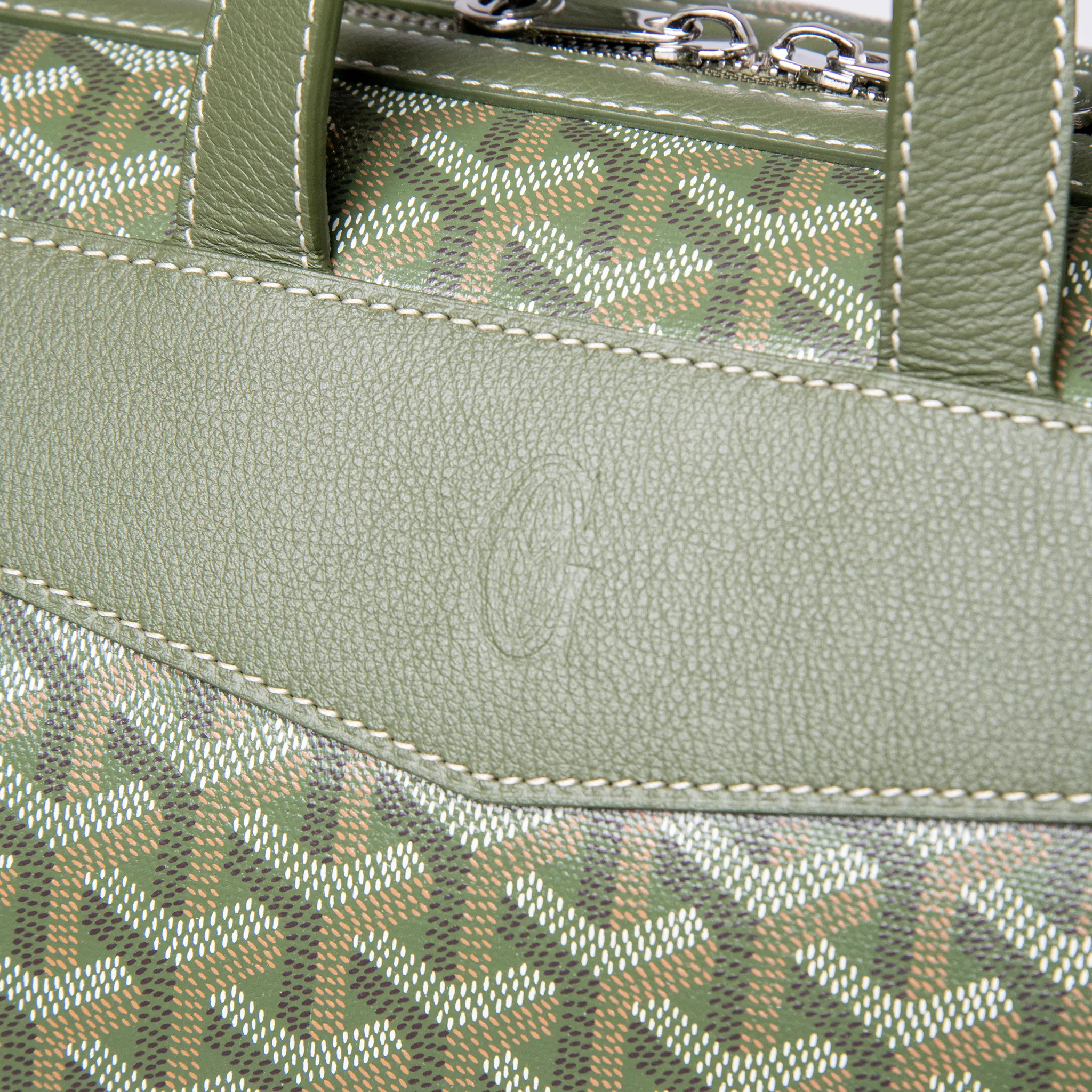 Goyard Khaki Cisalpin Backpack - view 4