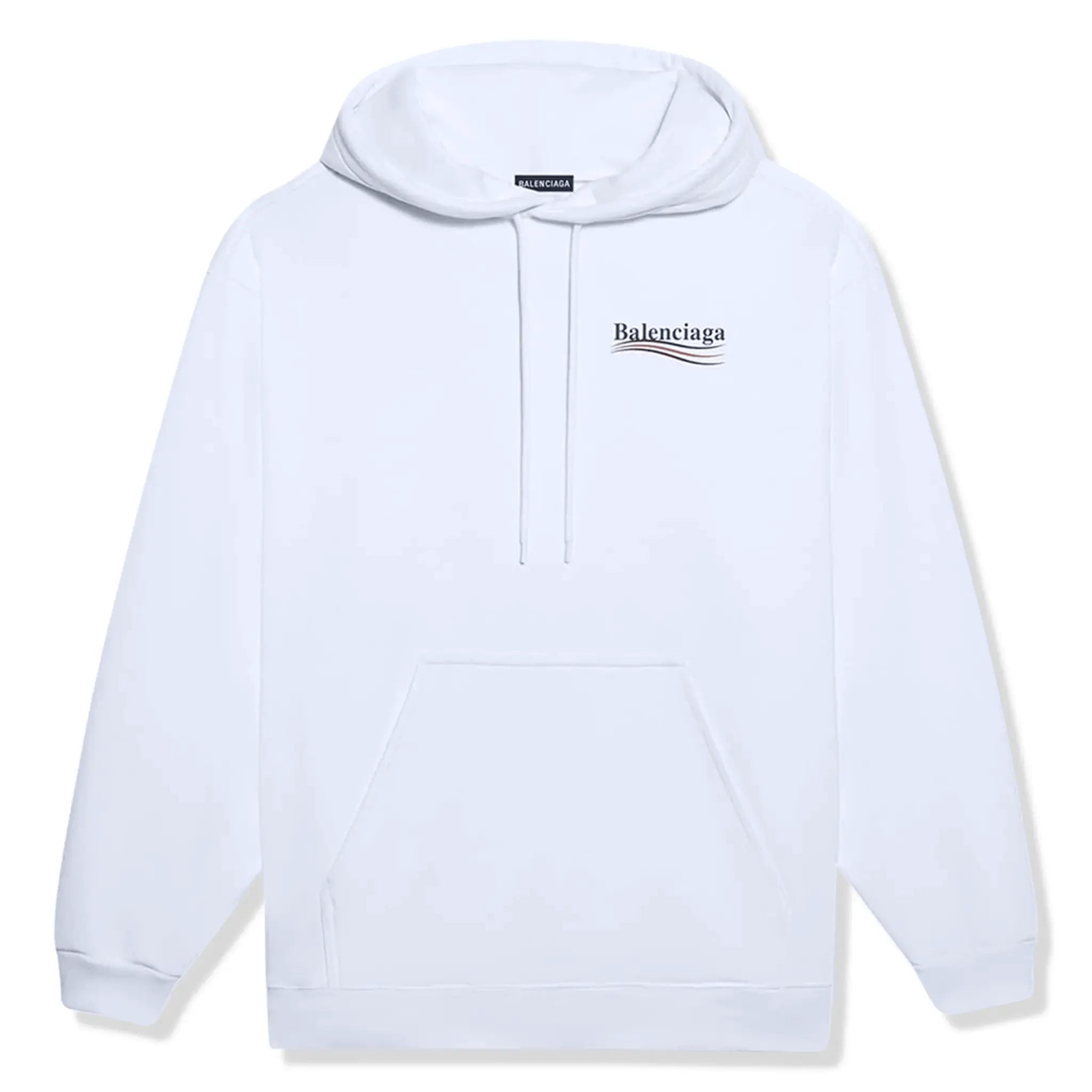 Preloved - Balenciaga Political Campaign Logo White Hoodie