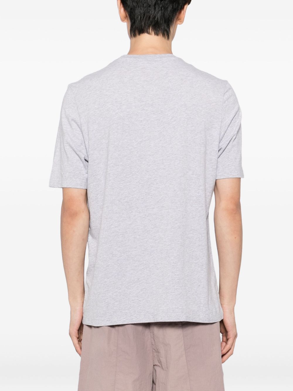 Maison Kitsuné Embroidered-logo patch T-shirt - view 4