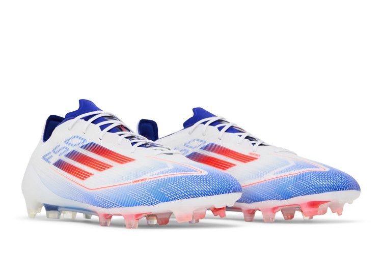 adidas F50 Elite FG Cloud White Solar Red Lucid Blue - view 8