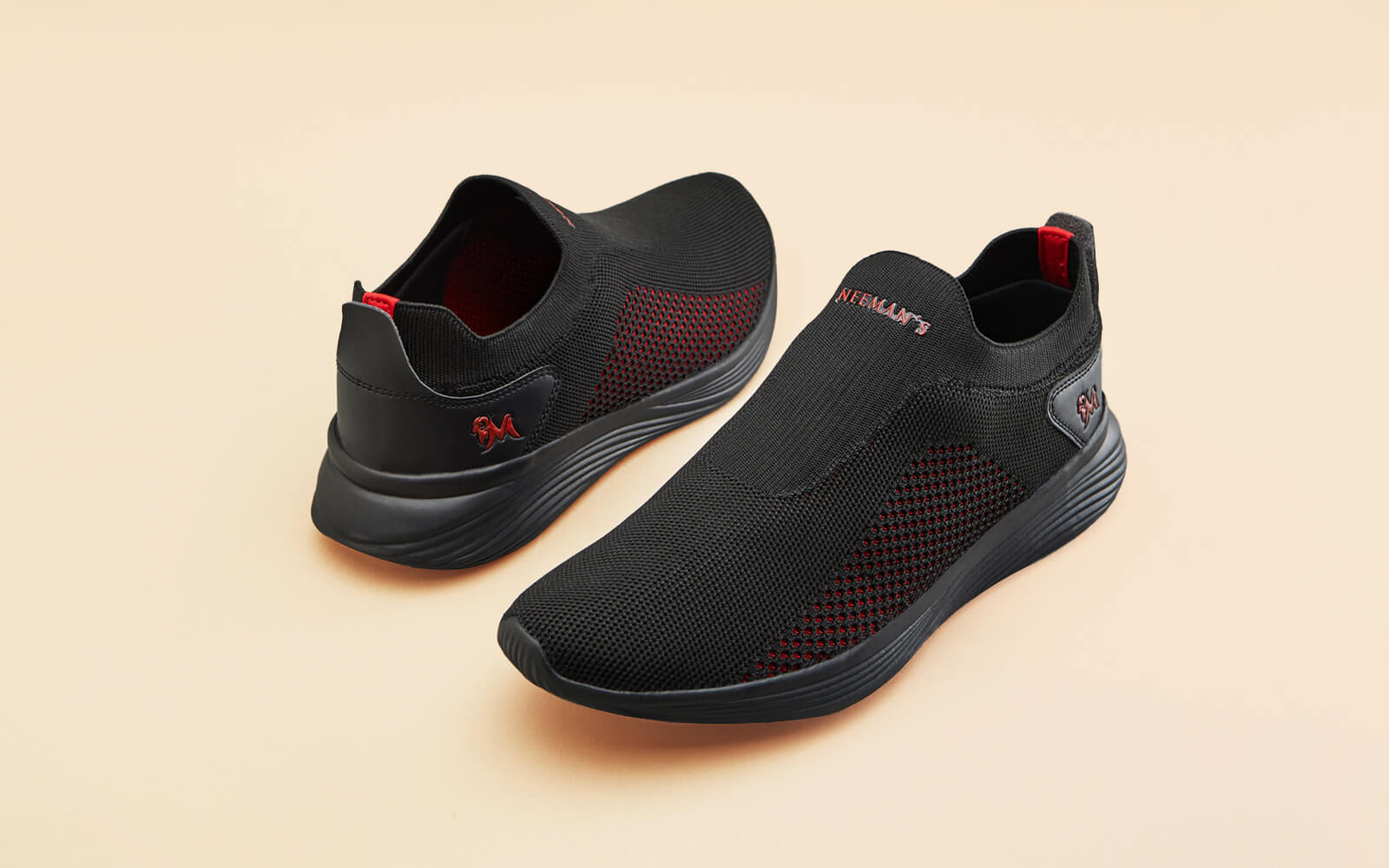 Neeman's Everyday Basic Slip Ons : Striking Lava - view 6