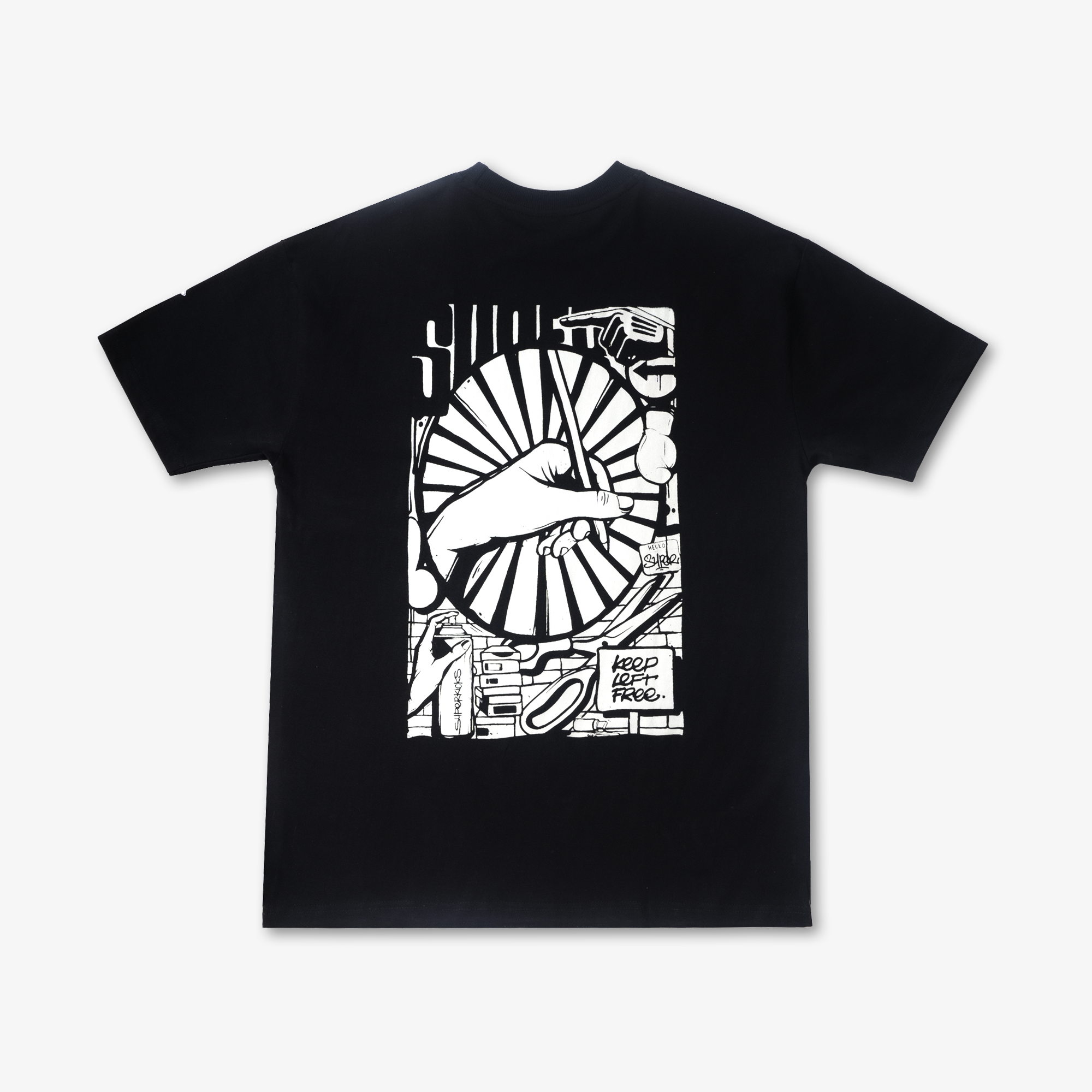 Superkicks | KEEP LEFT FREE LEFTIE TEE #1 - view 4