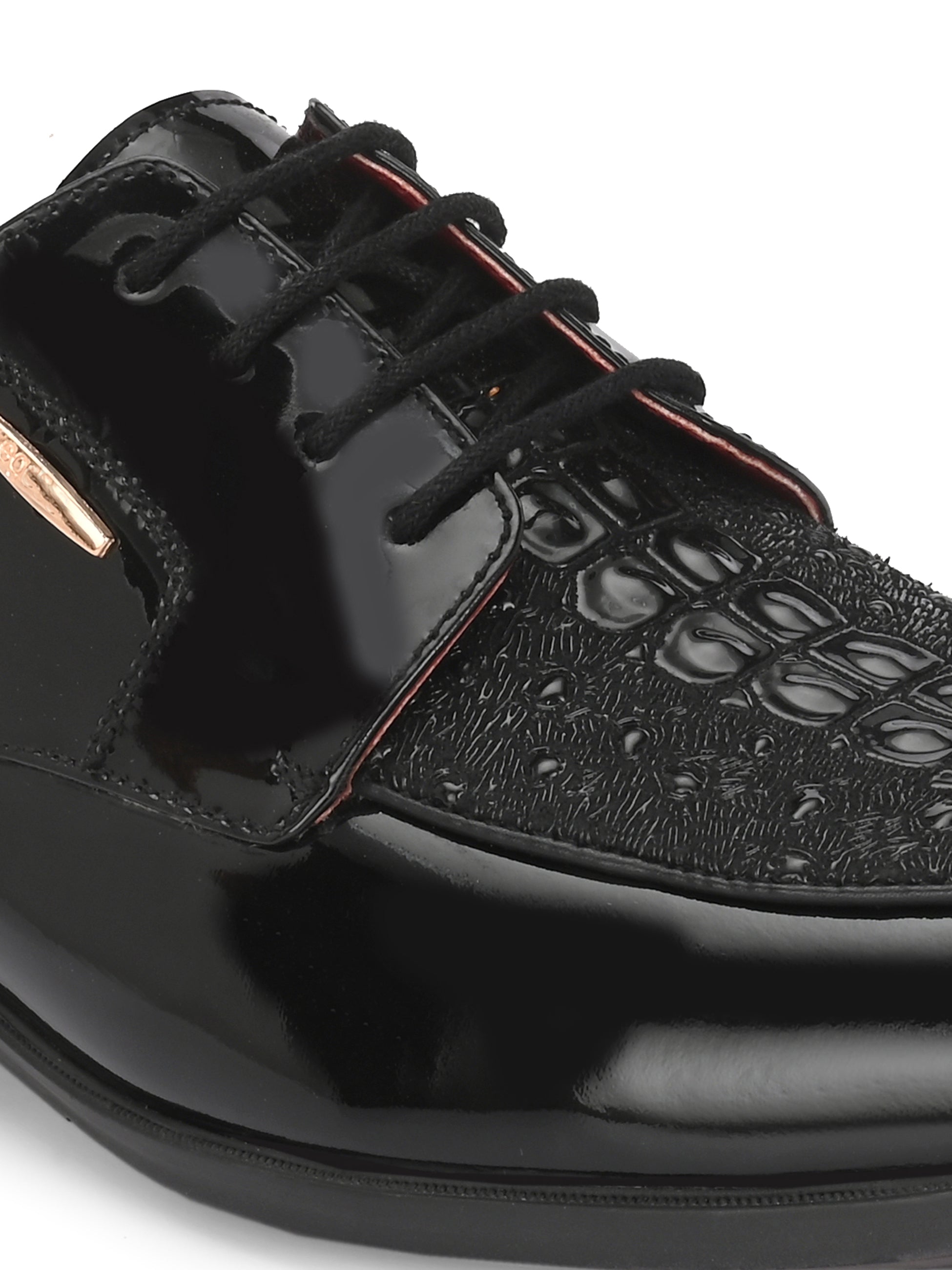 Egoss Shoes Titanium Party Lace-Ups by Aspeerio - view 3