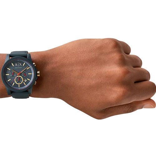 Armani Exchange Outerbanks Blue Dial Men 47mm - view 2