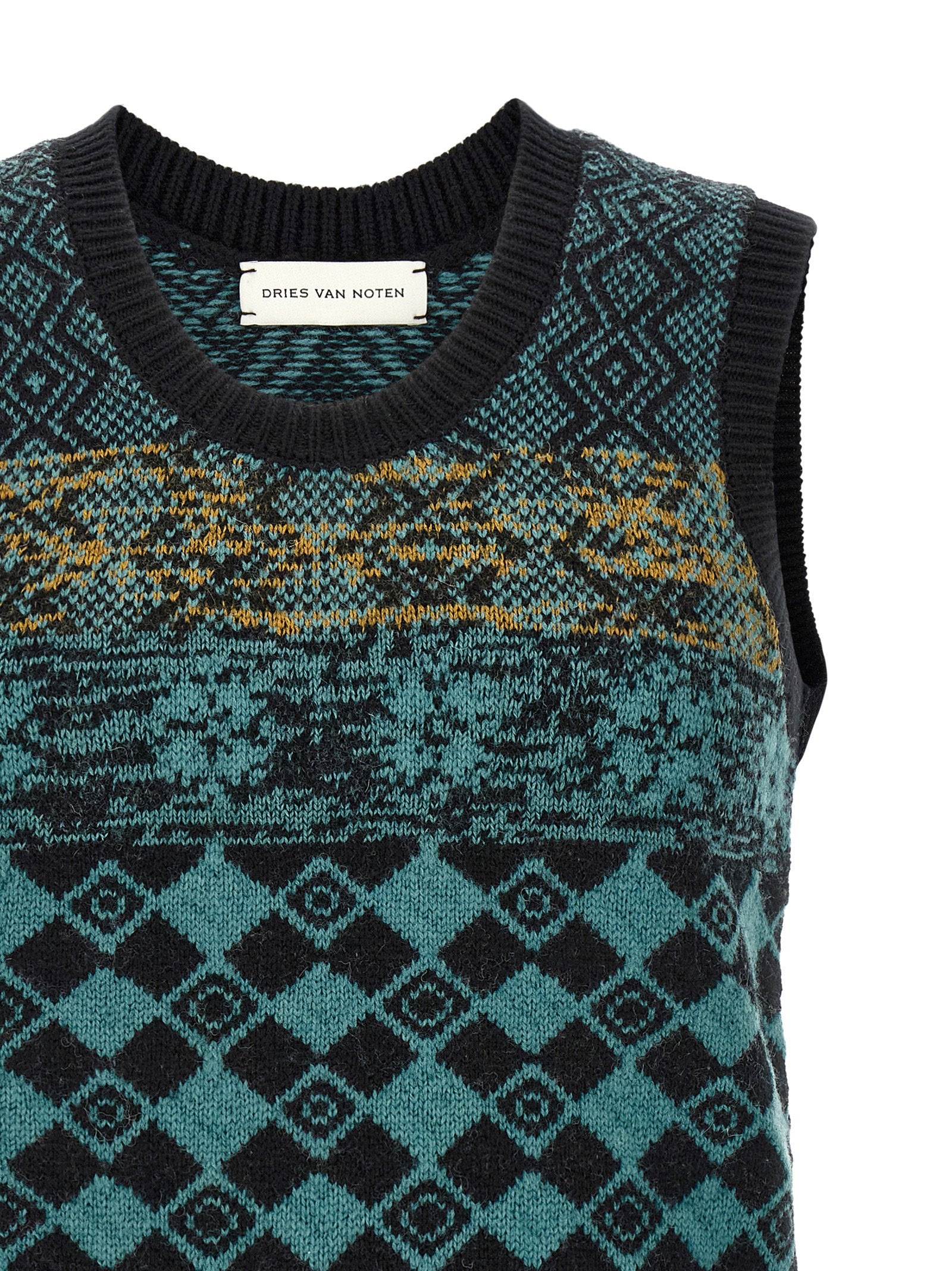 Dries Van Noten Mahoba Vest – 100% wool - view 3