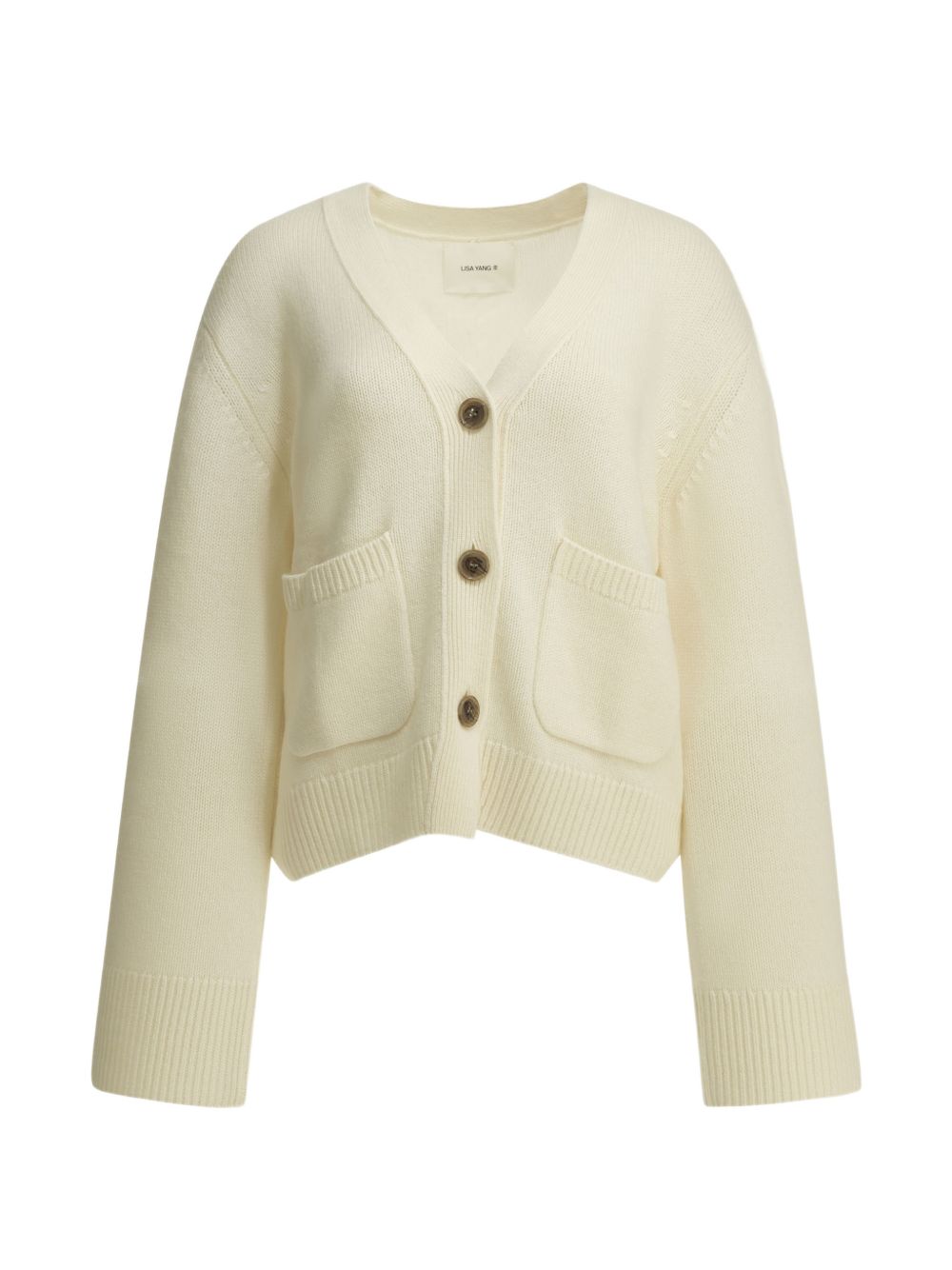 LISA YANG Sweaters ECRU – Cashmere 100 %
