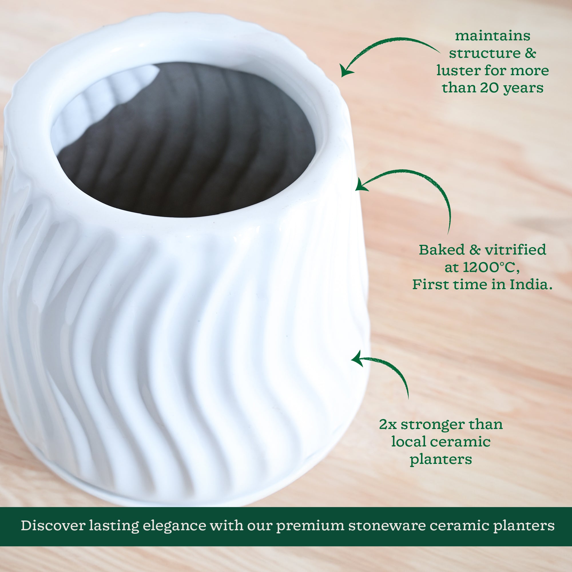 Ugaoo Fallen Angel Ceramic Planter - view 21