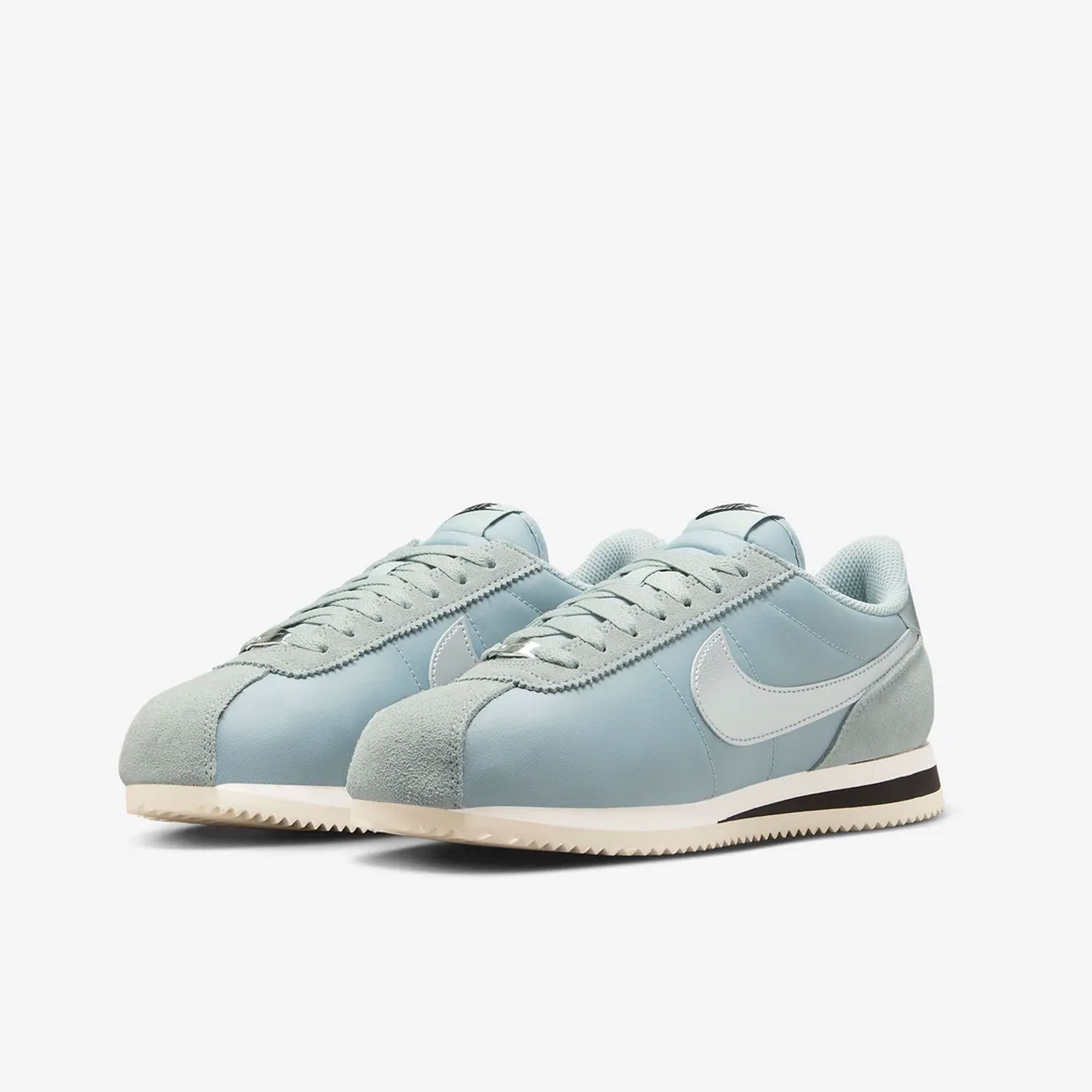 Nike | Cortez Textile { Light Pumice/metallic Silver - view 2