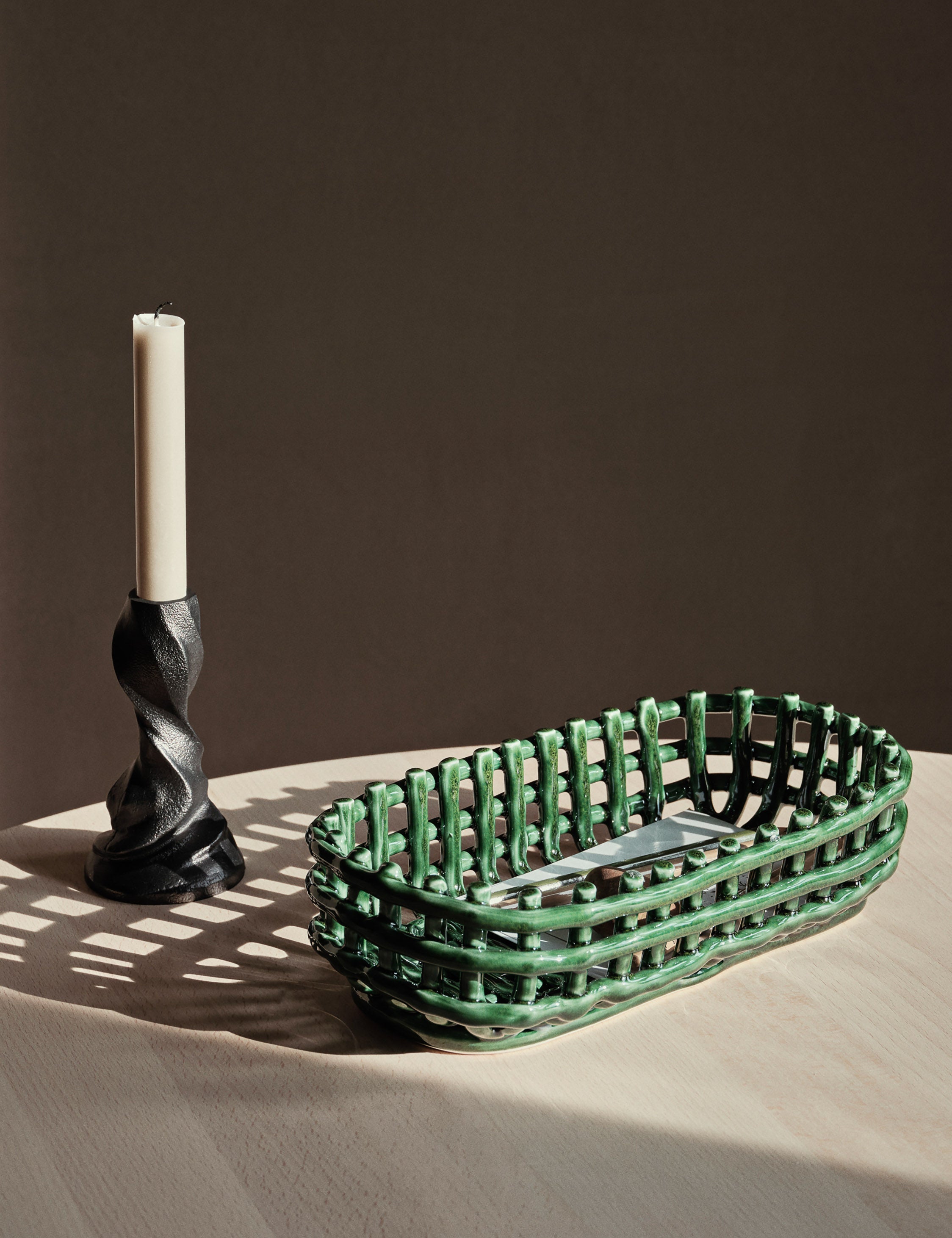 Lulu and Georgia Gale Candle Holder by Ferm Living - view 2