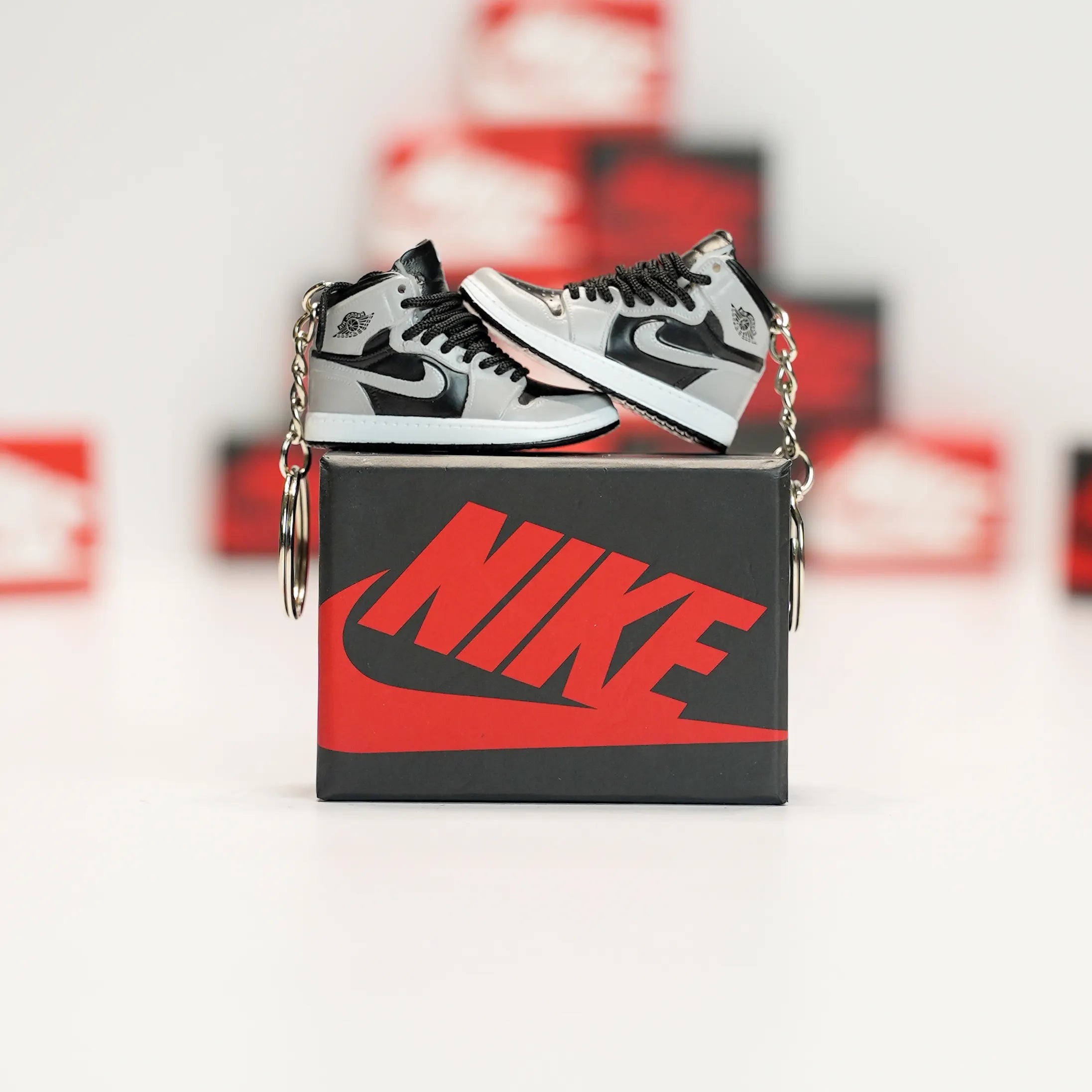 Kicks Machine 3D Sneaker Keychain With Box - AJ1 Shadow 2.0