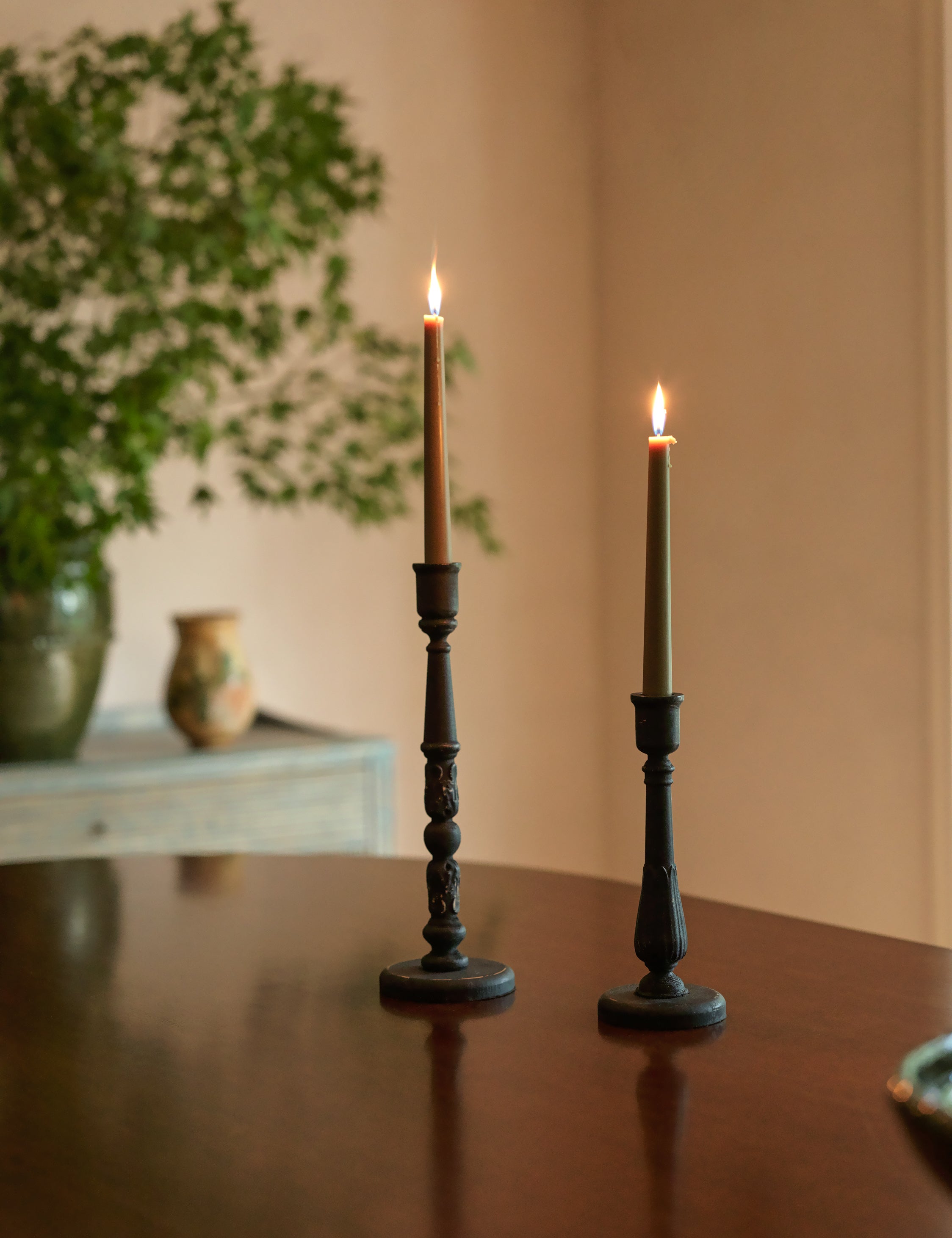 Lulu and Georgia Tenebre Taper Candle Holders (Set of 3) - view 2