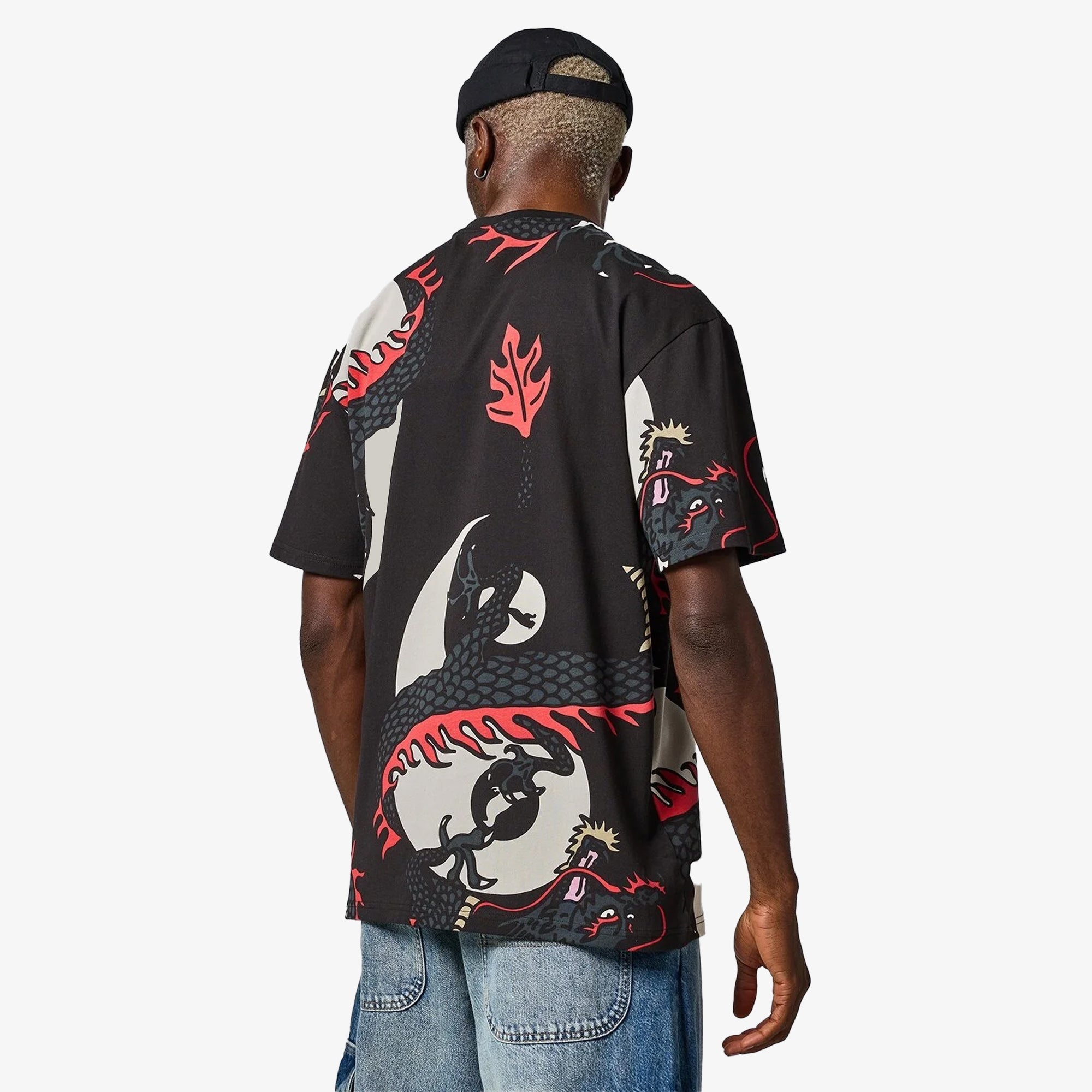 Puma | x STAPLE AOP TEE { BLACK - view 2