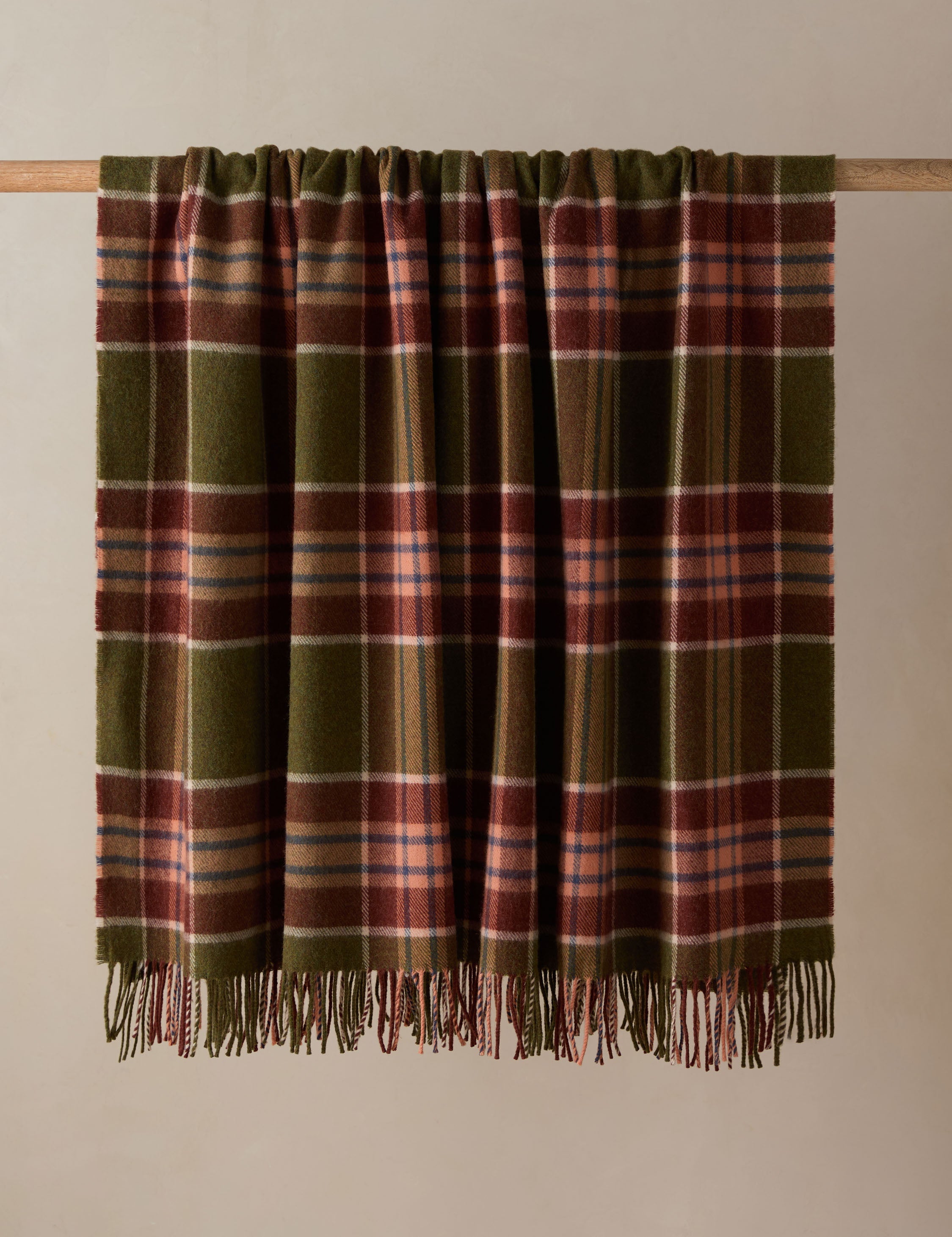 Lulu and Georgia Holm Lambswool Throw