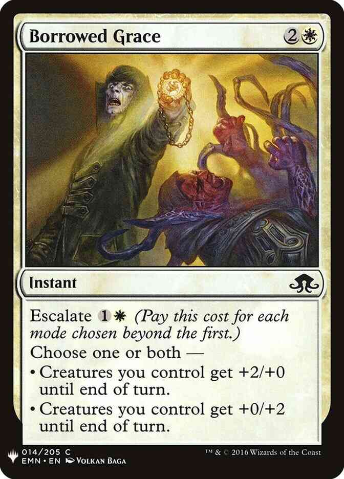 Borrowed grace emn-14 – Magic Borrowed Grace [EMN-14] [The List] [Non-Foil]