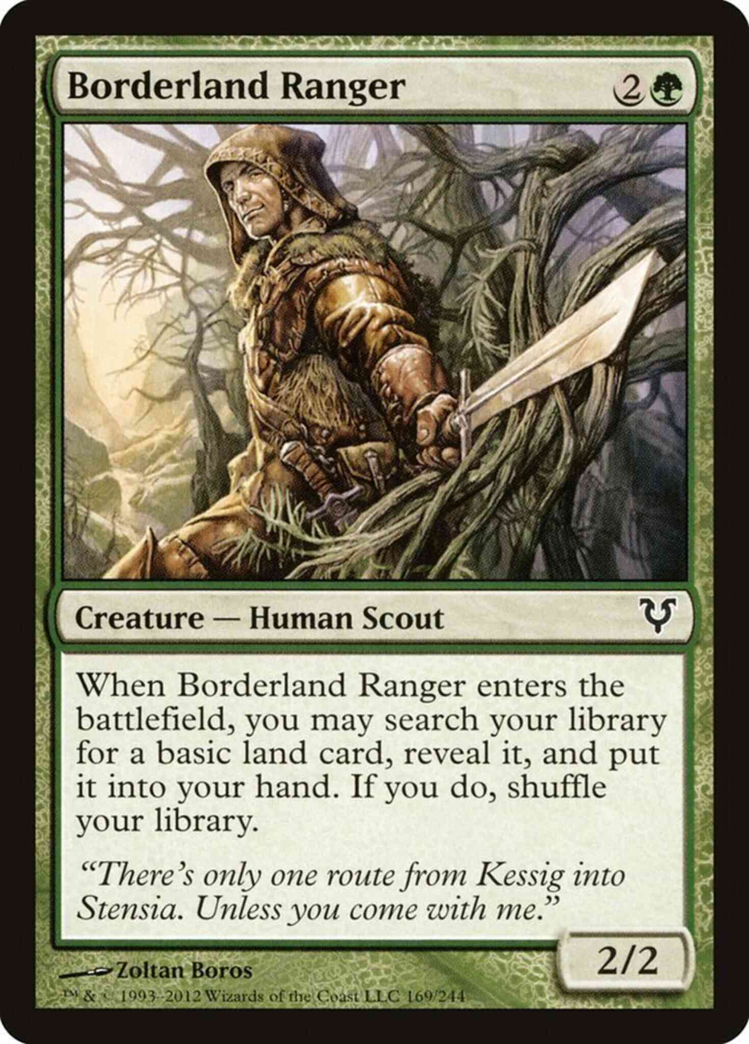 Borderland ranger 169 – Magic Borderland Ranger [169] [Avacyn Restored] [Non-Foil]