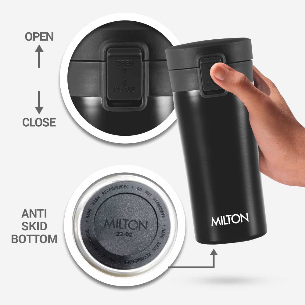 Milton Thermosteel Vacuum Insulated Coffee Mug | 1 Pc - view 4