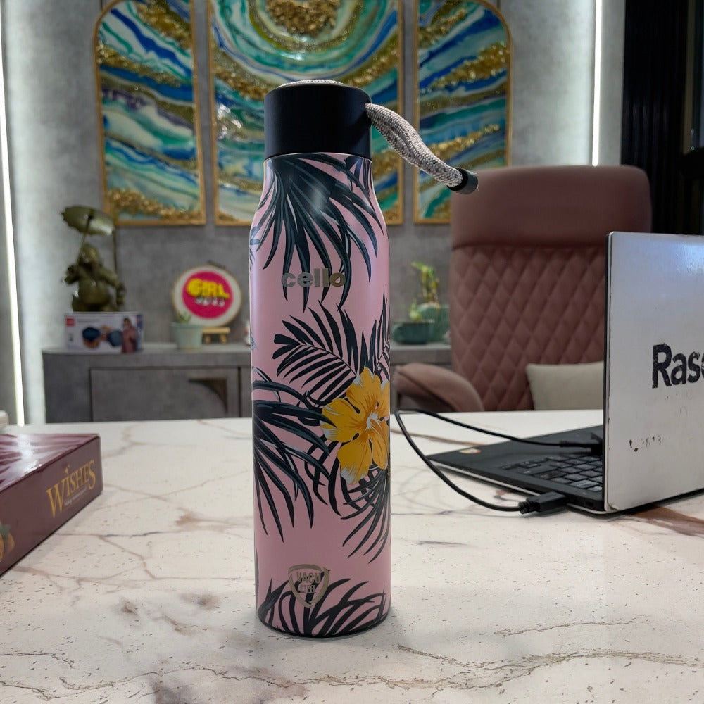 Cello Deezee Flora 750 ML Stainless Steel Water Bottle | 1 Pc - view 6