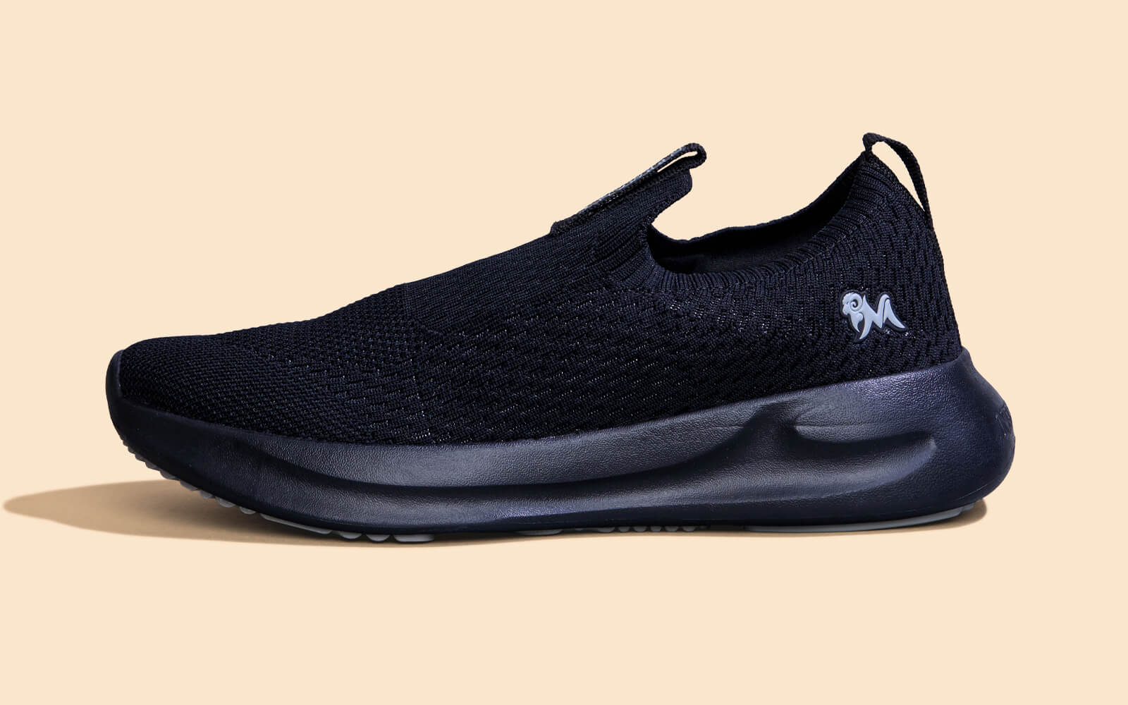 Neeman's Knit Trainers For Women : Black
