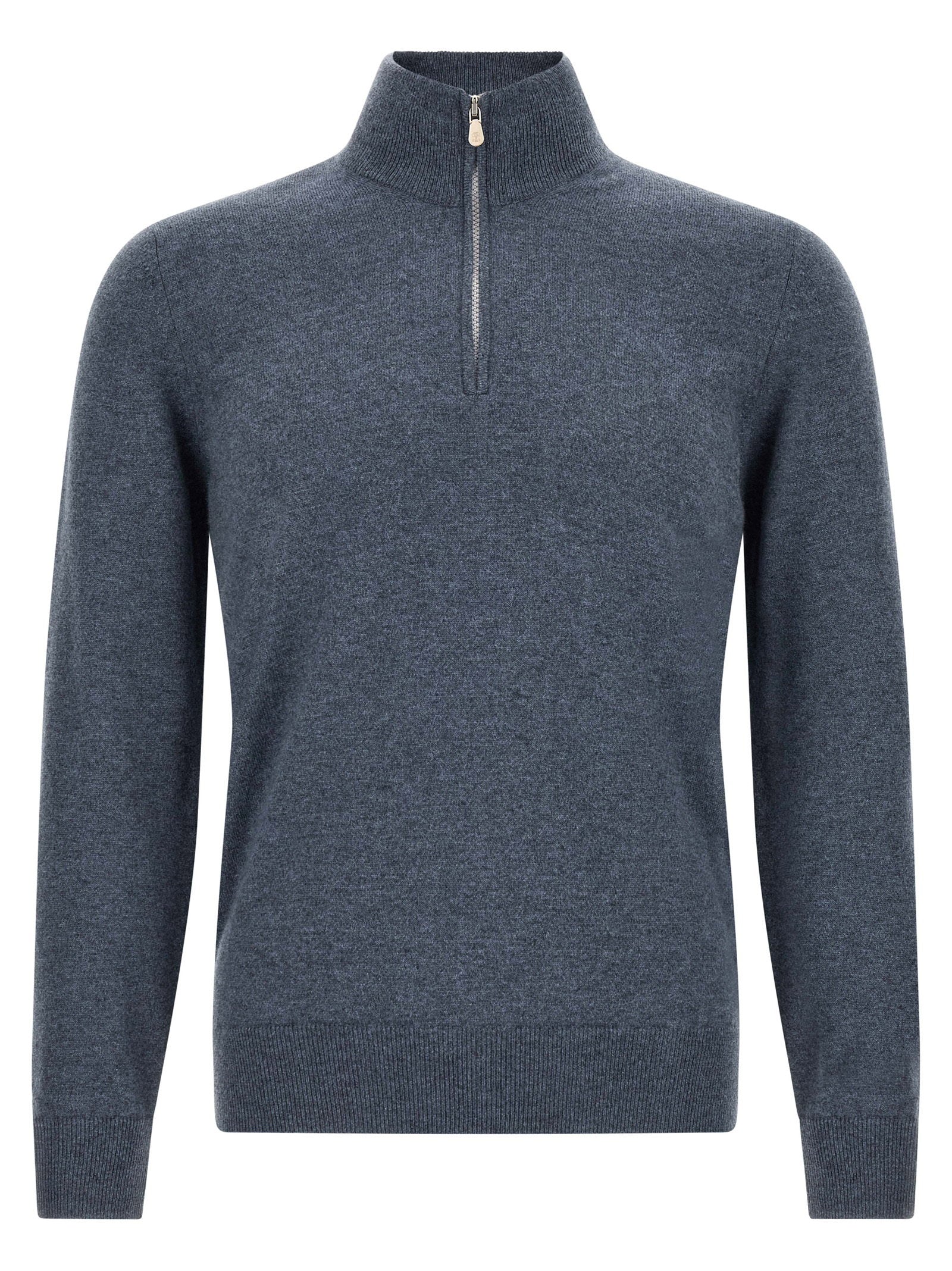 Brunello Cucinelli Half-zip Sweater – 100% cashmere