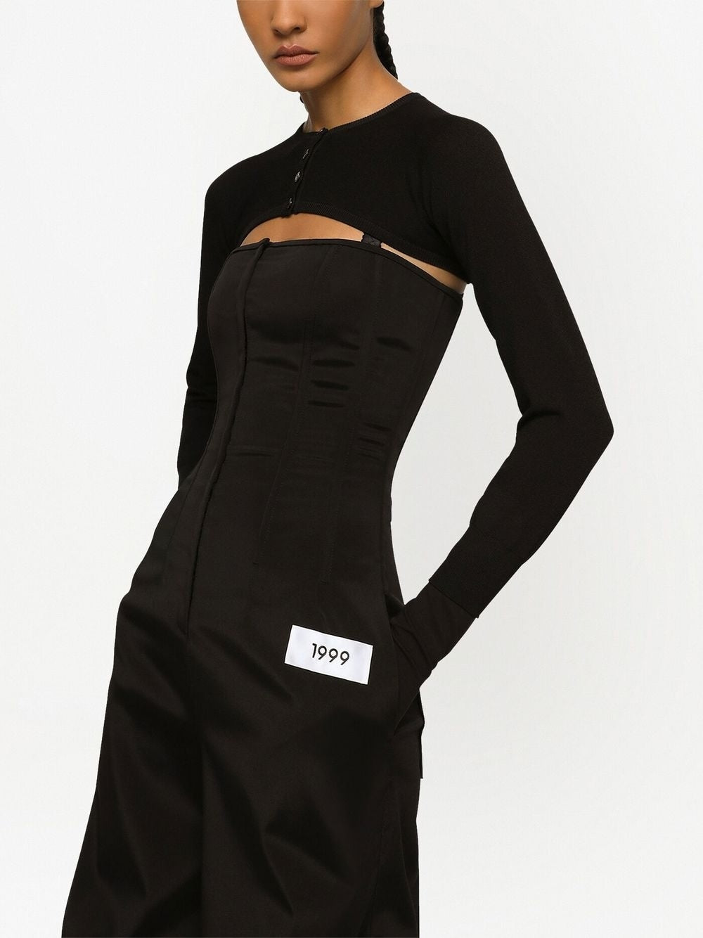 Dolce & Gabbana cropped button-fastening cardigan - view 4