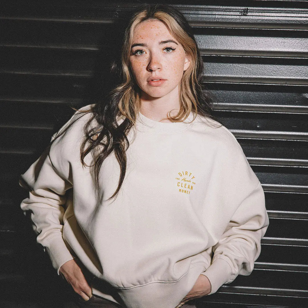 Radial Women's Juno Crewneck – Ivory - view 2