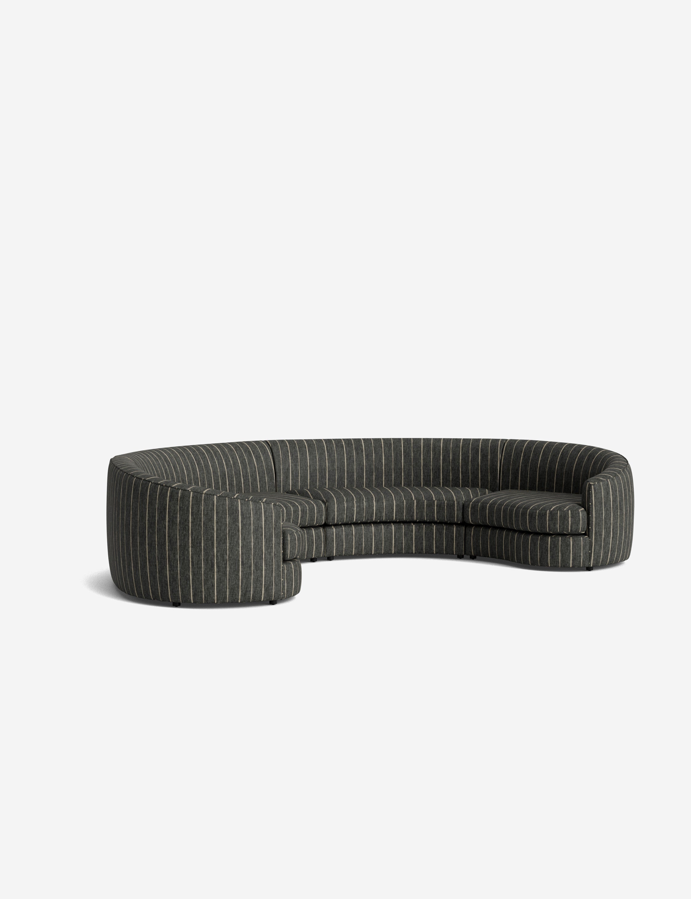 Lulu and Georgia Imada Modular Curved Sectional Sofa - view 212