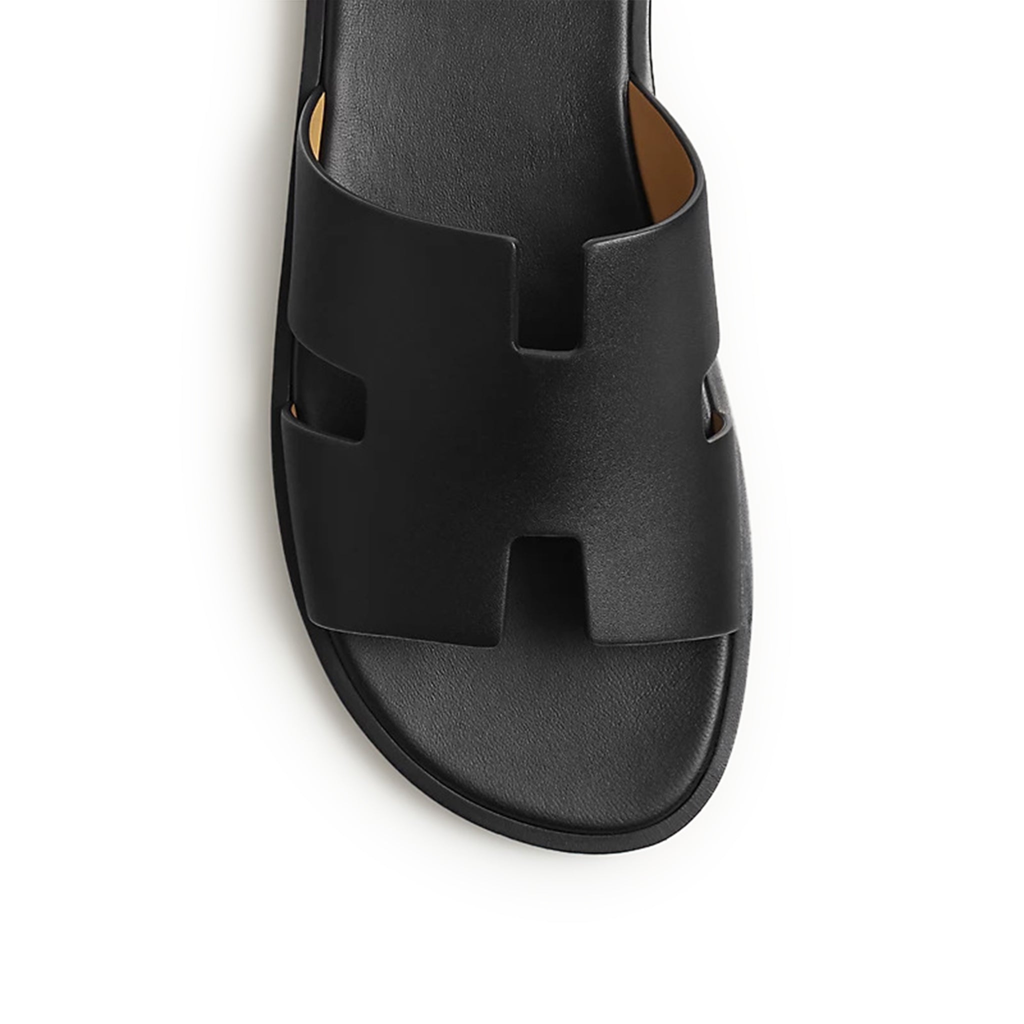 Hermès Paris Izmir Black Sandal - view 4