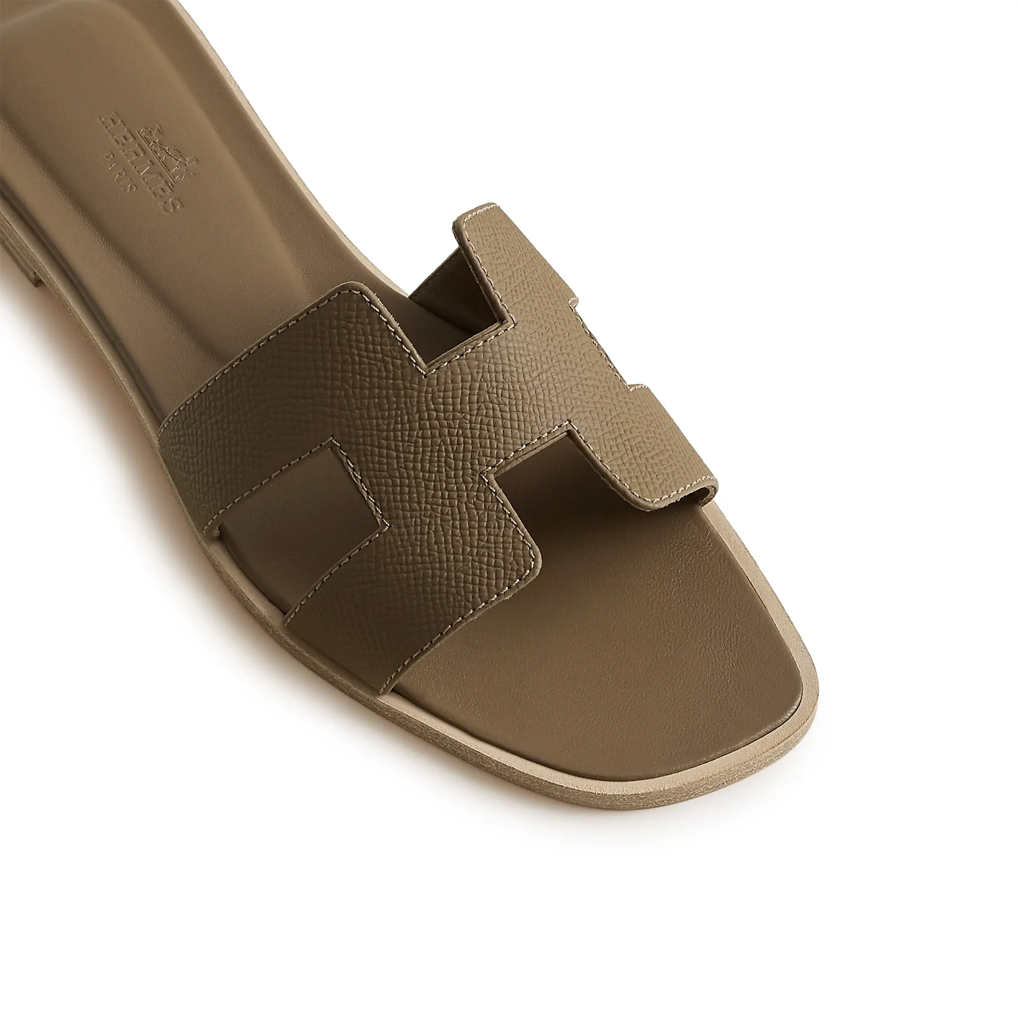 Hermès Paris Oran Étoupe Sandal - view 3