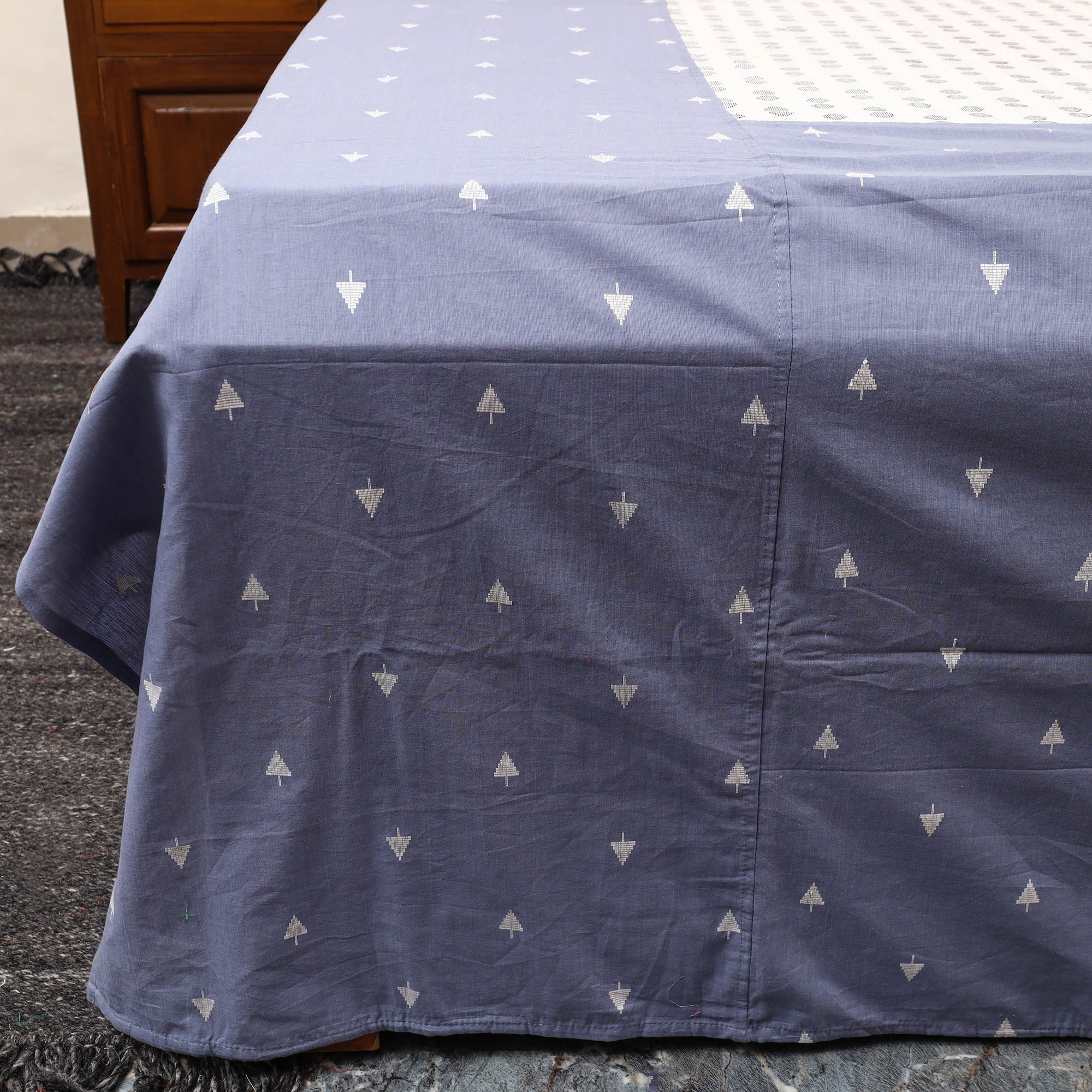 SOUTH KARGHA Patchwork Cotton Double Jacquard Bedsheet Set 24 - view 4