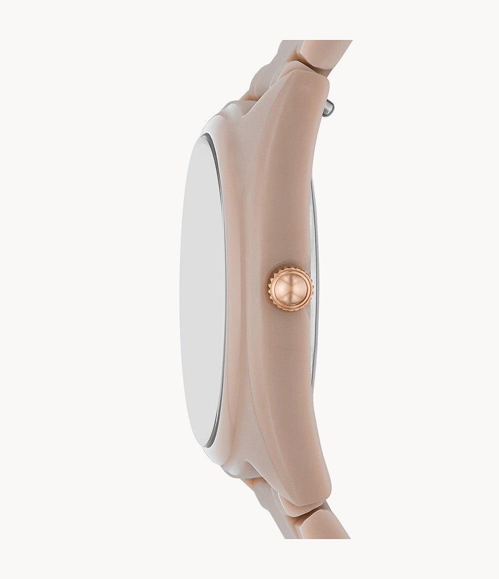 Fossil Gabby Salted Caramel Dial Women 34mm - view 2