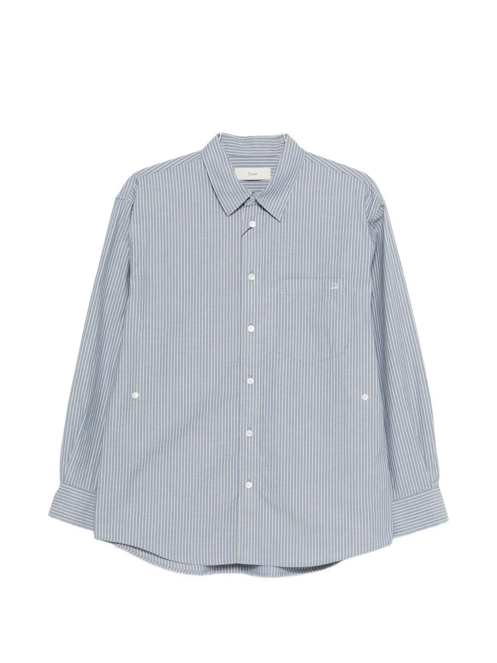 Dunst Striped cotton shirt – Shell: Cotton 100%