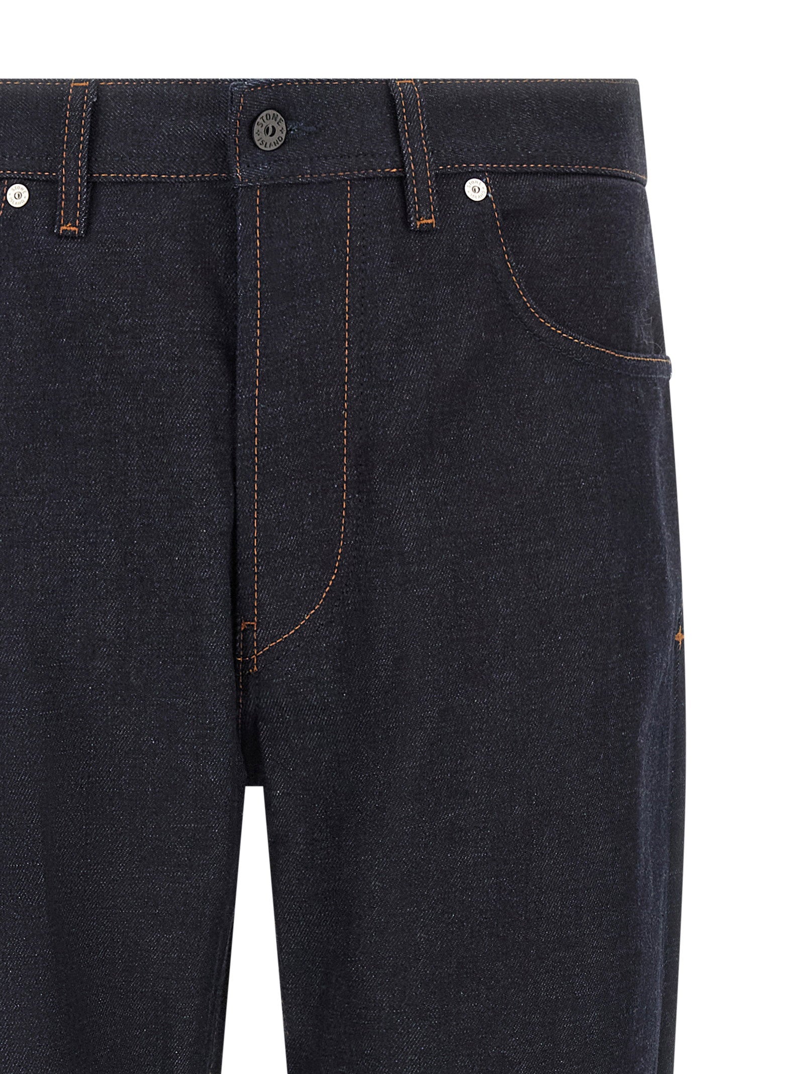 Stone Island Indigo Denim-rinsed Jeans – 100% cotton - view 3