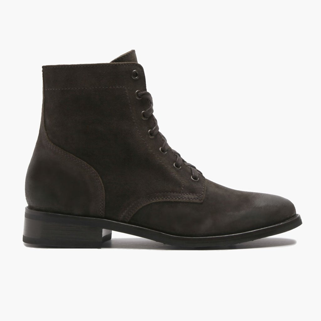 S president dark – Thursday Boots - Seconds - Women's Boots [S] President | Dark Olive Suede