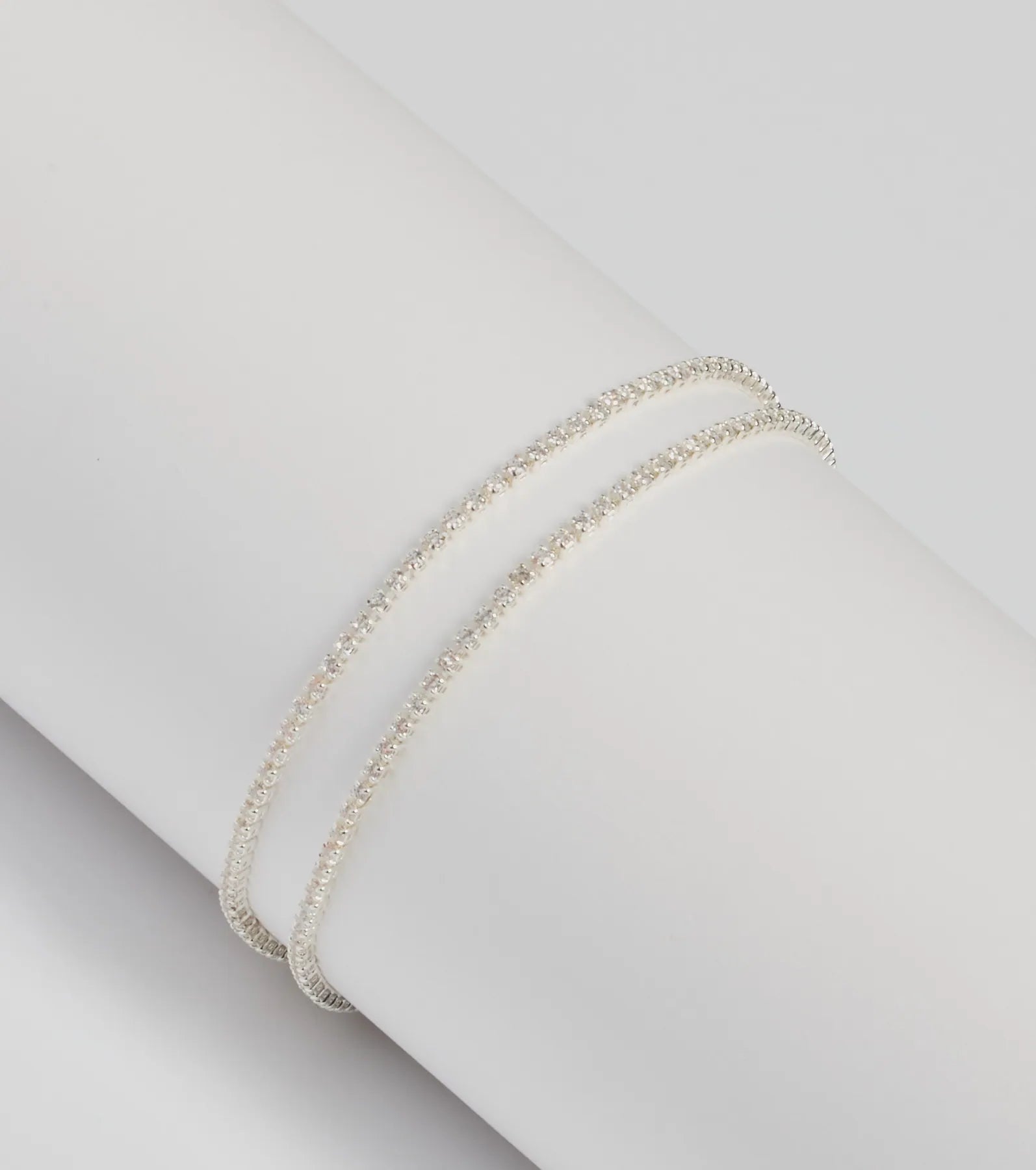 Windsor Graceful Glimmer Rhinestone Tennis Bracelet