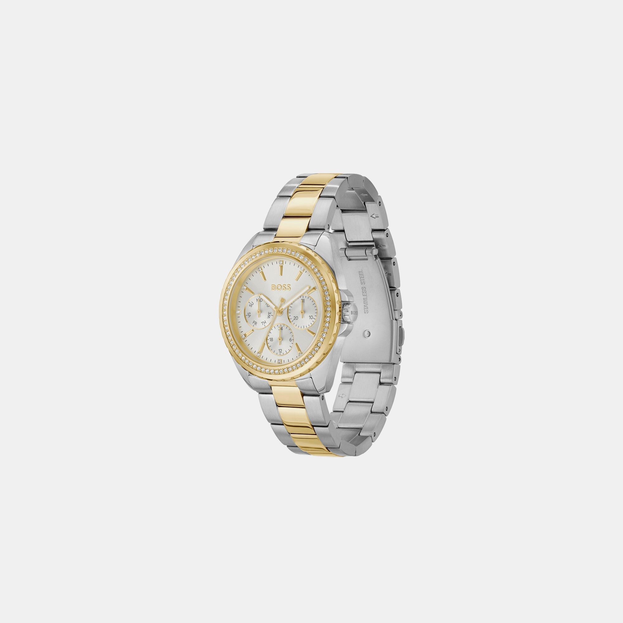 Boss Atea Women Quartz Silver Dial Analog Stainless Steel Watch 1502713 - view 2