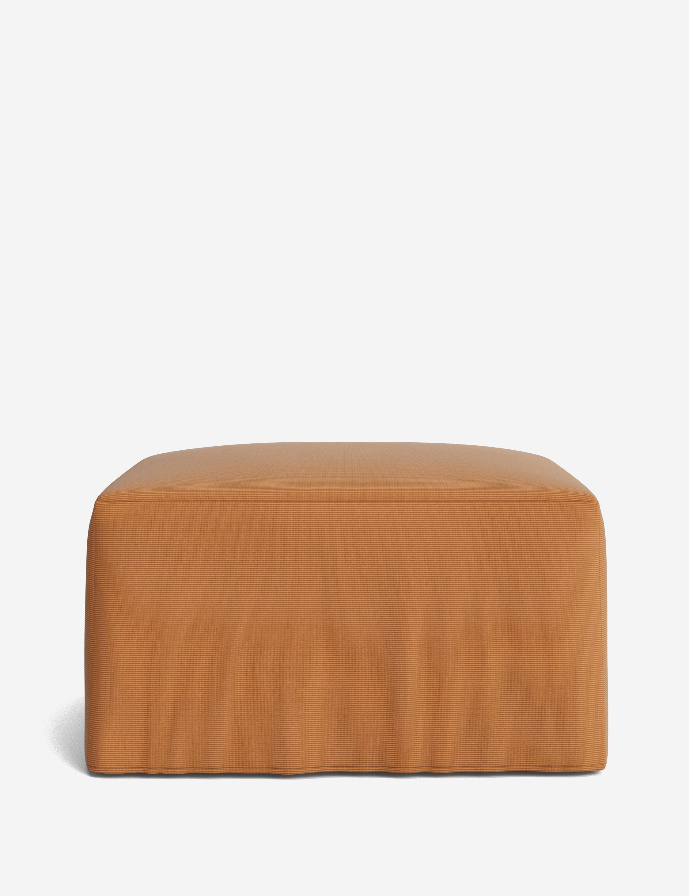 Lulu and Georgia Portola Slipcover Ottoman - view 199